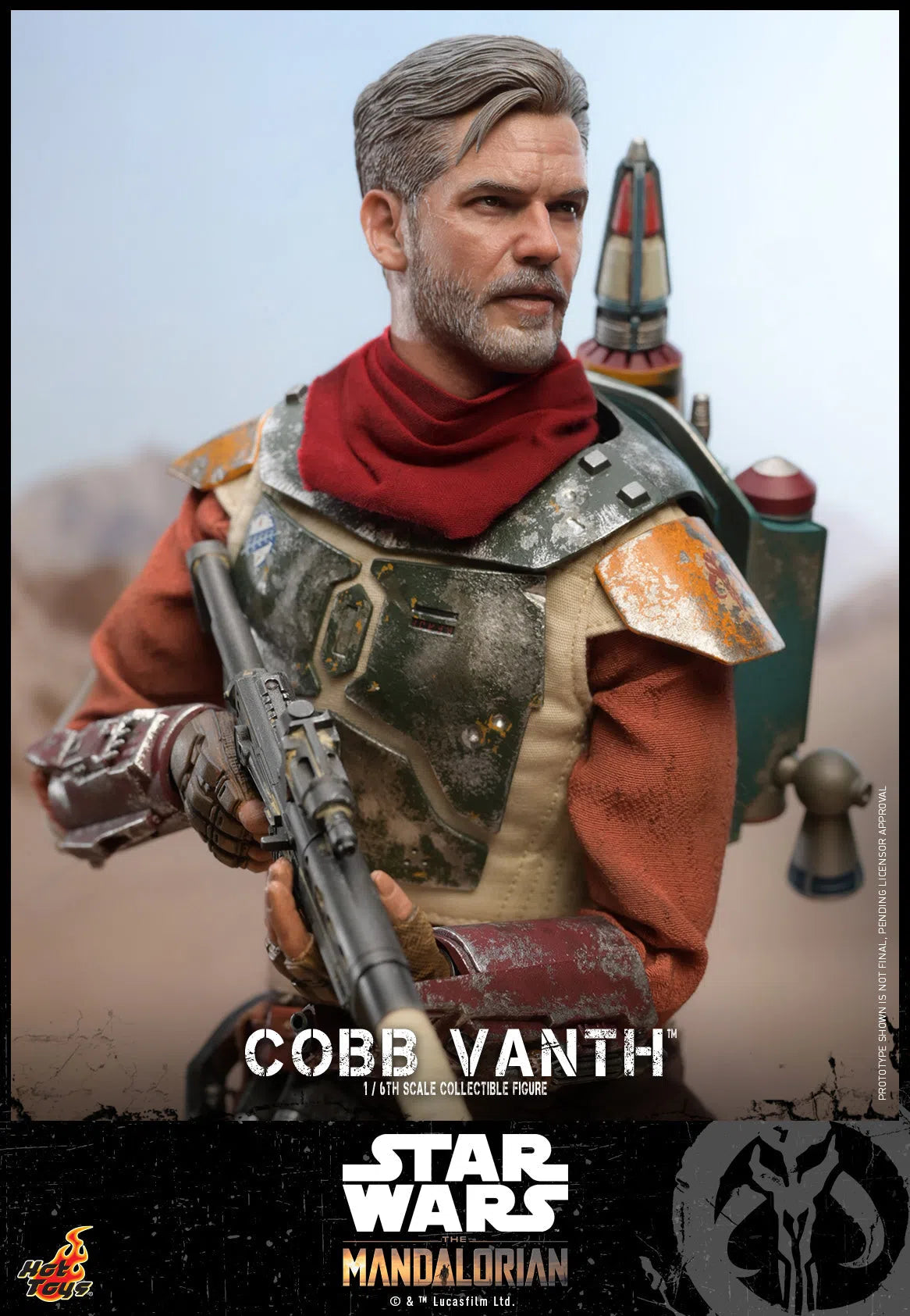 Cobb Vanth: Star Wars: The Mandalorian Hot Toys