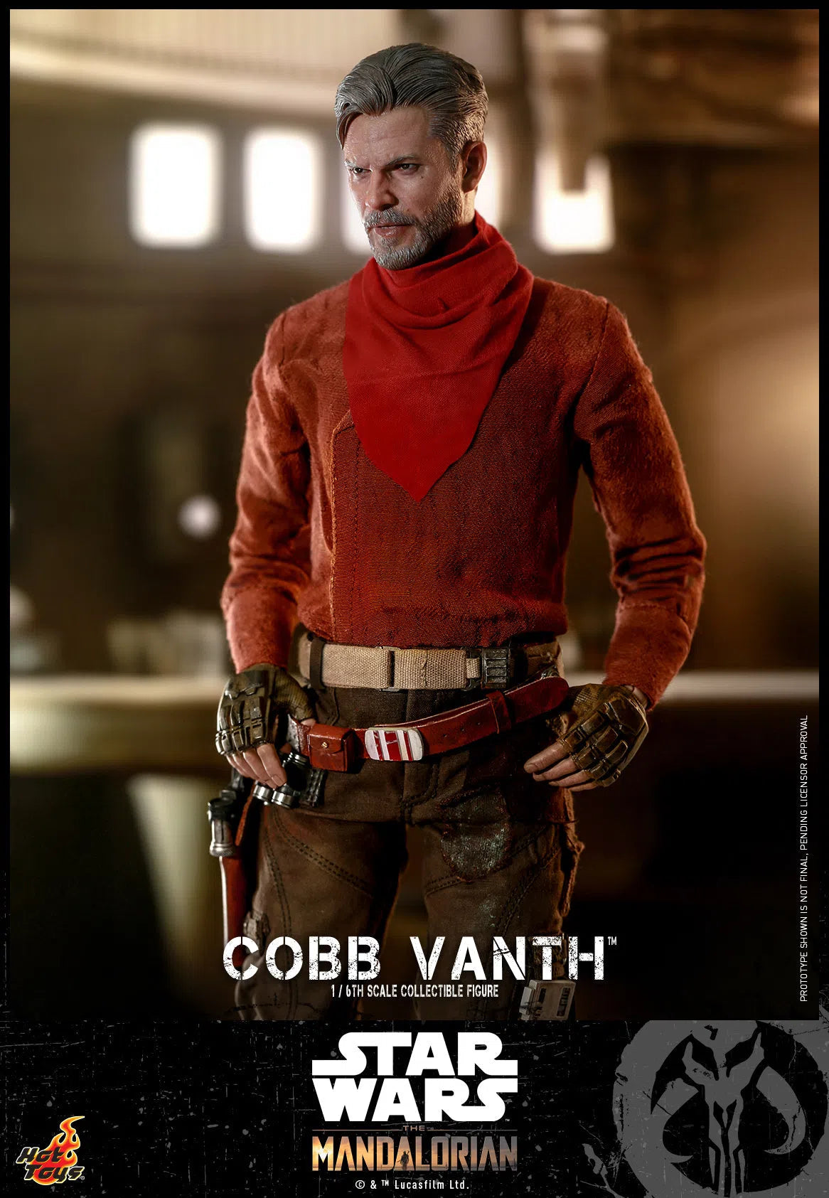 Cobb Vanth: Star Wars: The Mandalorian Hot Toys