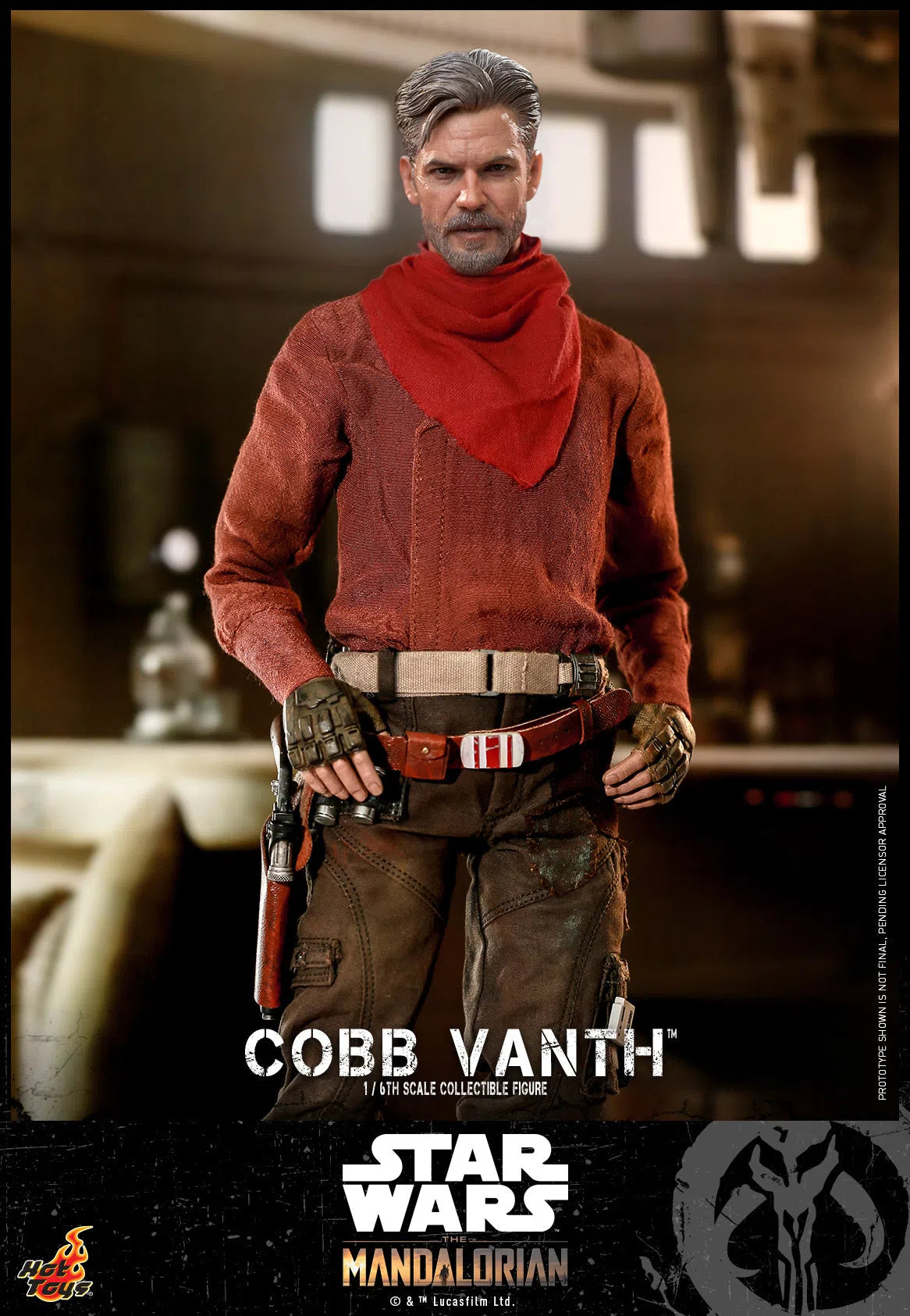 Cobb Vanth: Star Wars: The Mandalorian Hot Toys