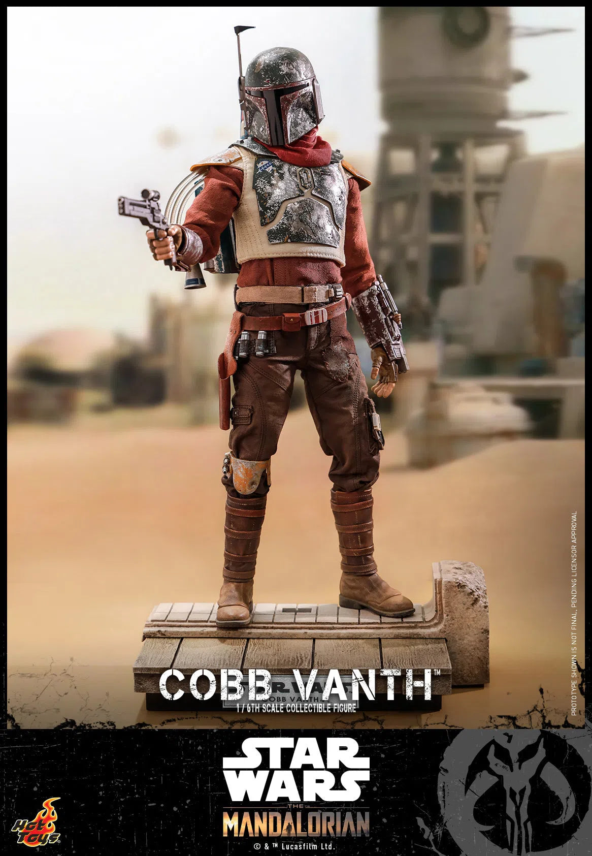 Cobb Vanth: Star Wars: The Mandalorian Hot Toys