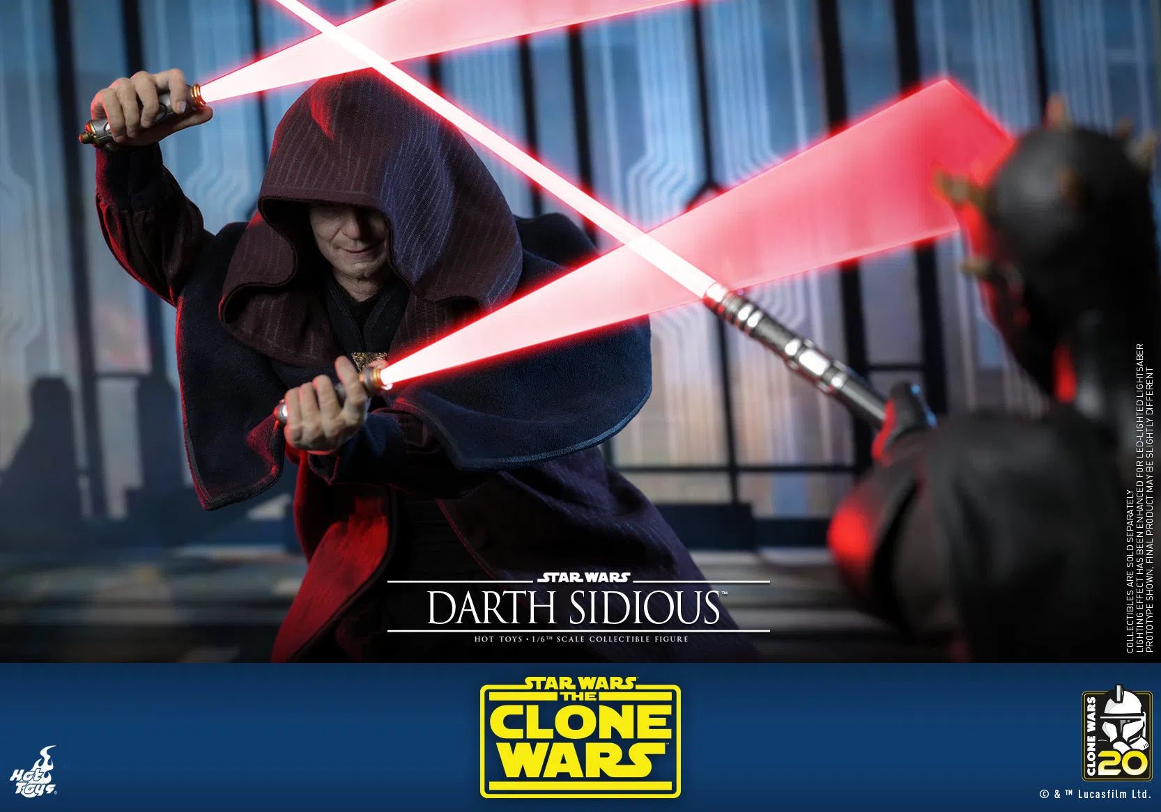 Darth Sidious: The Clone Wars: Star Wars Hot Toys