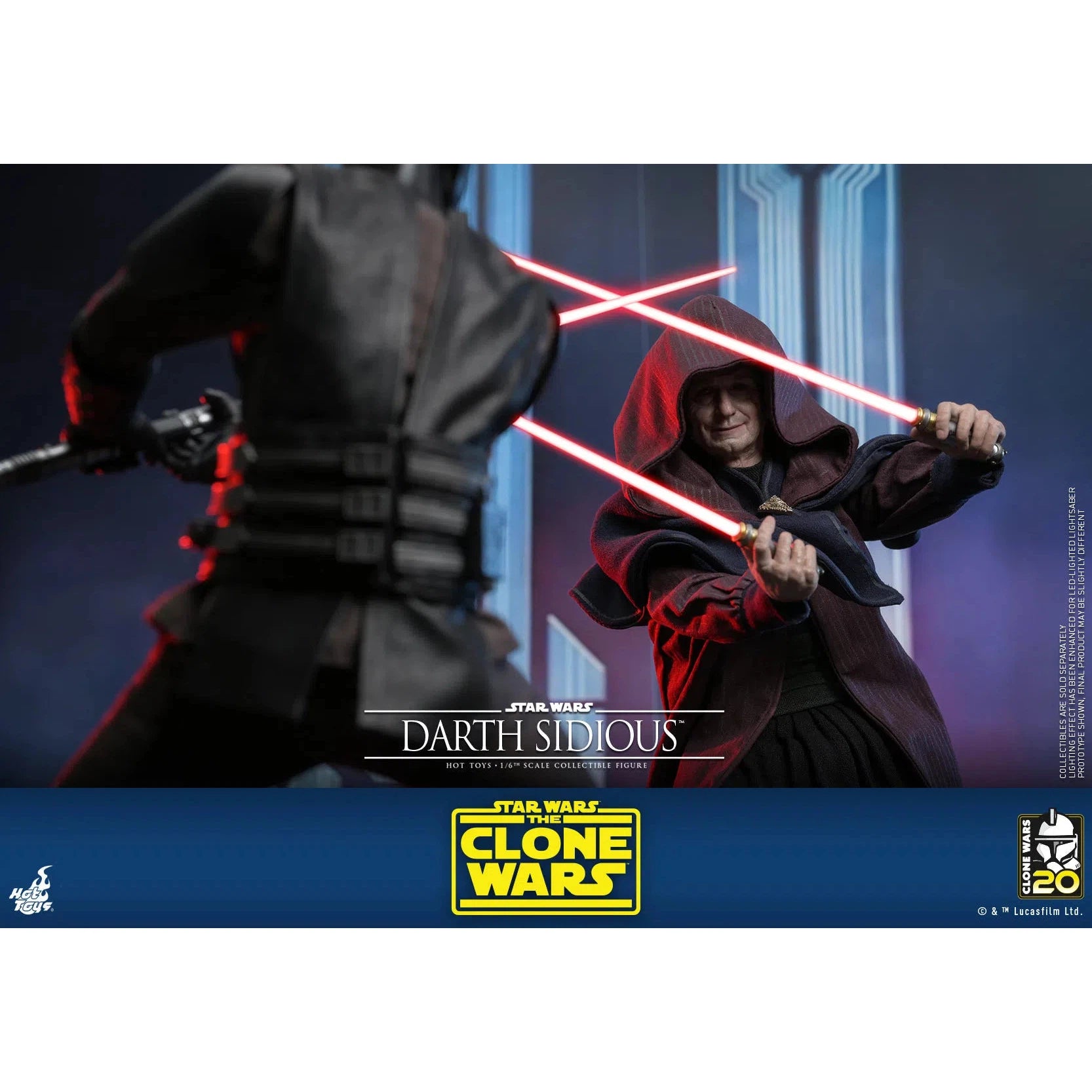 Darth Sidious: The Clone Wars: Star Wars Hot Toys