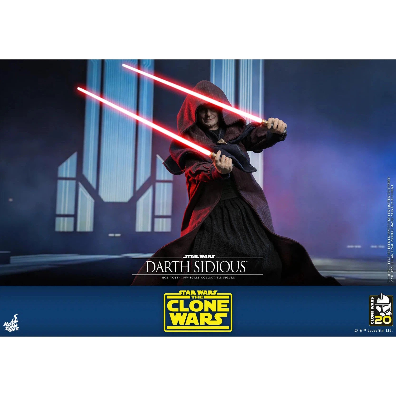 Darth Sidious: The Clone Wars: Star Wars Hot Toys