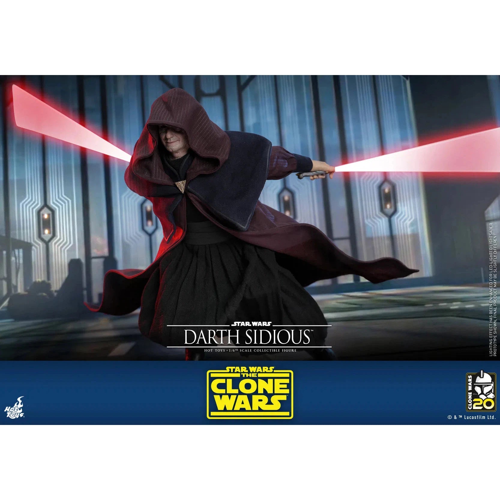 Darth Sidious: The Clone Wars: Star Wars Hot Toys