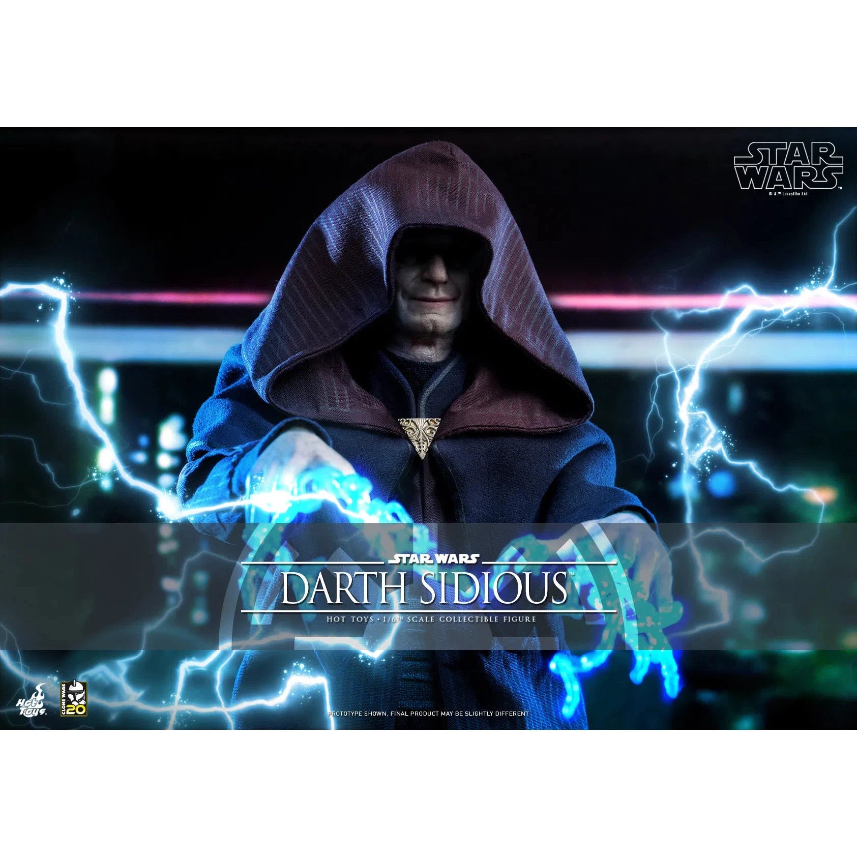 Darth Sidious: The Clone Wars: Star Wars Hot Toys