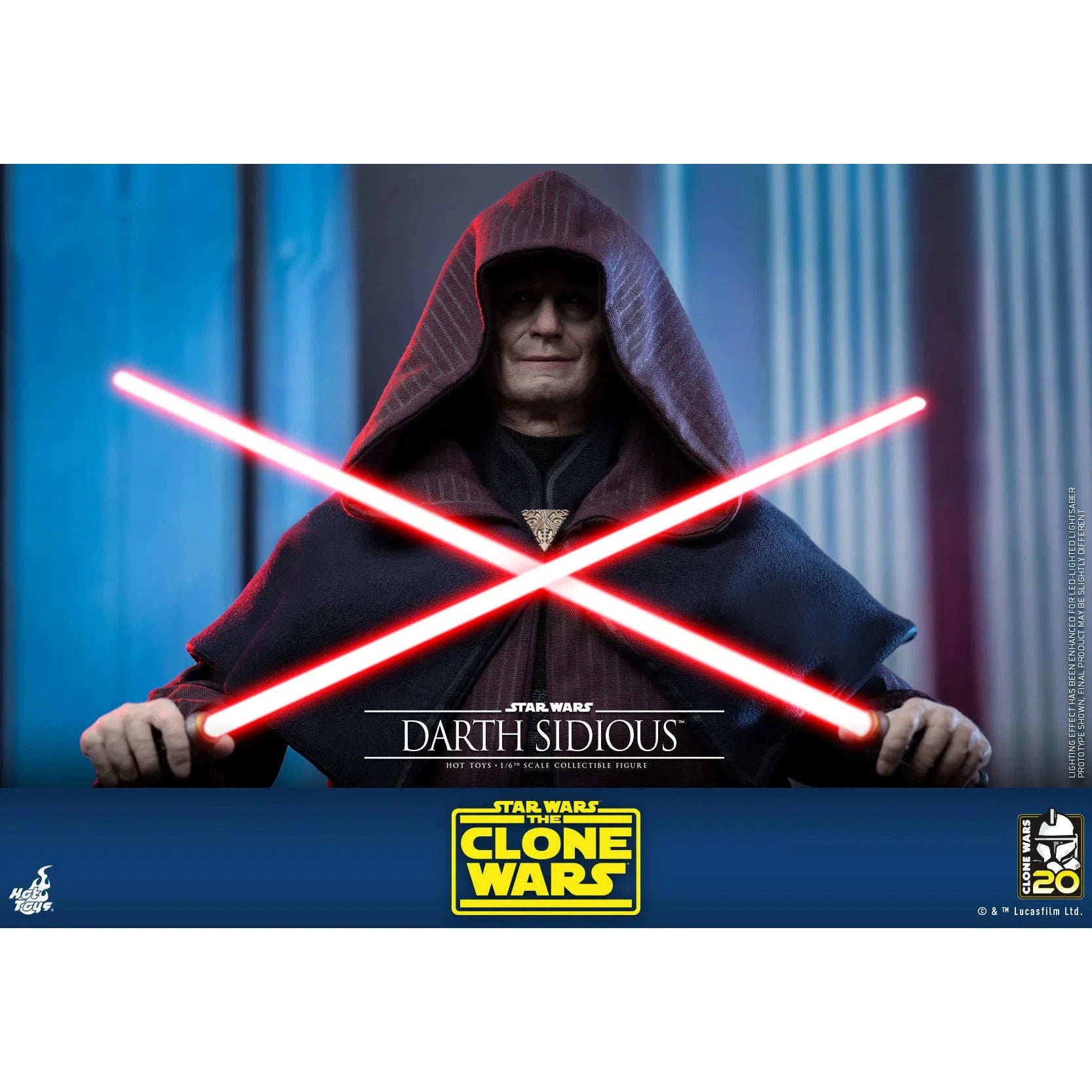 Darth Sidious: The Clone Wars: Star Wars Hot Toys