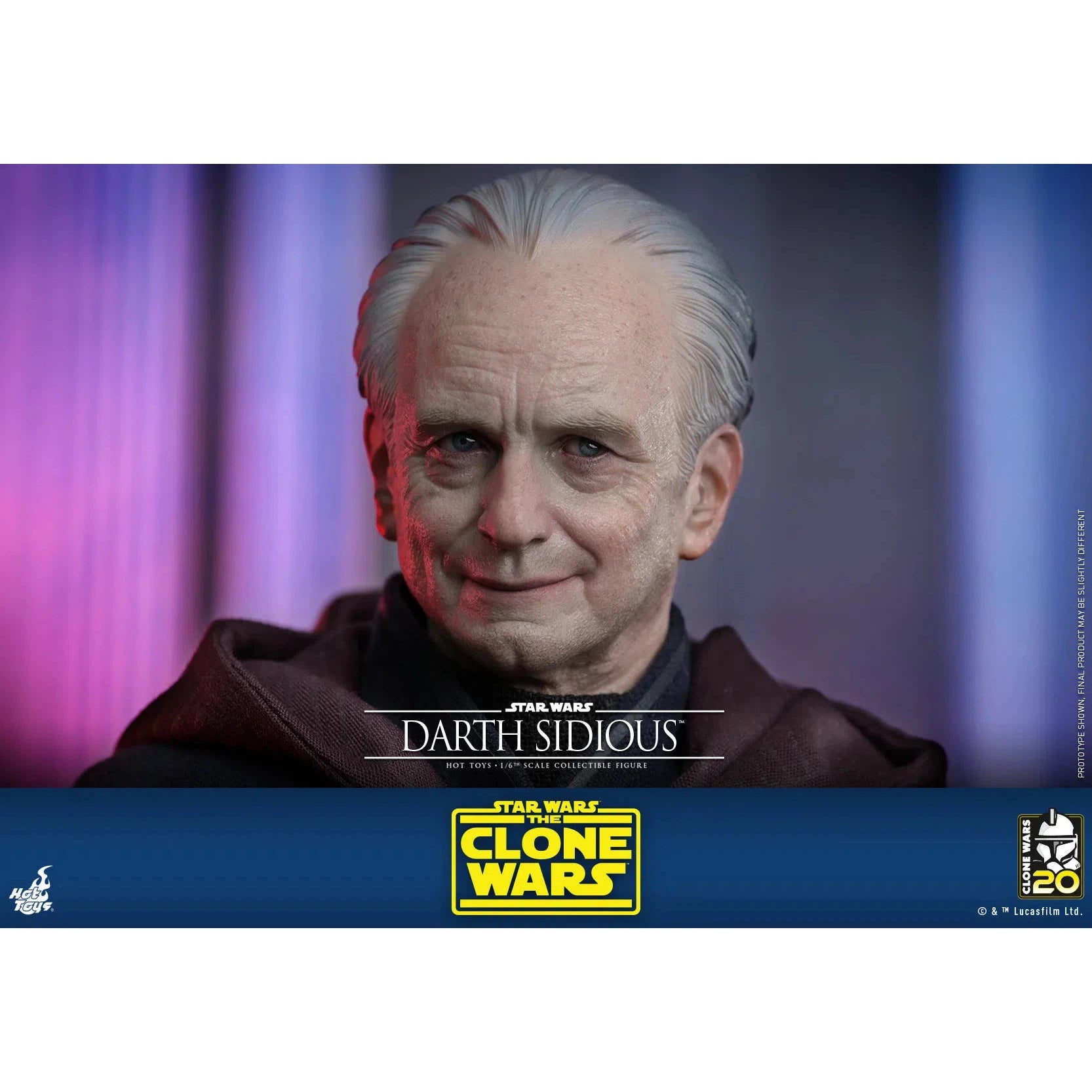 Darth Sidious: The Clone Wars: Star Wars Hot Toys