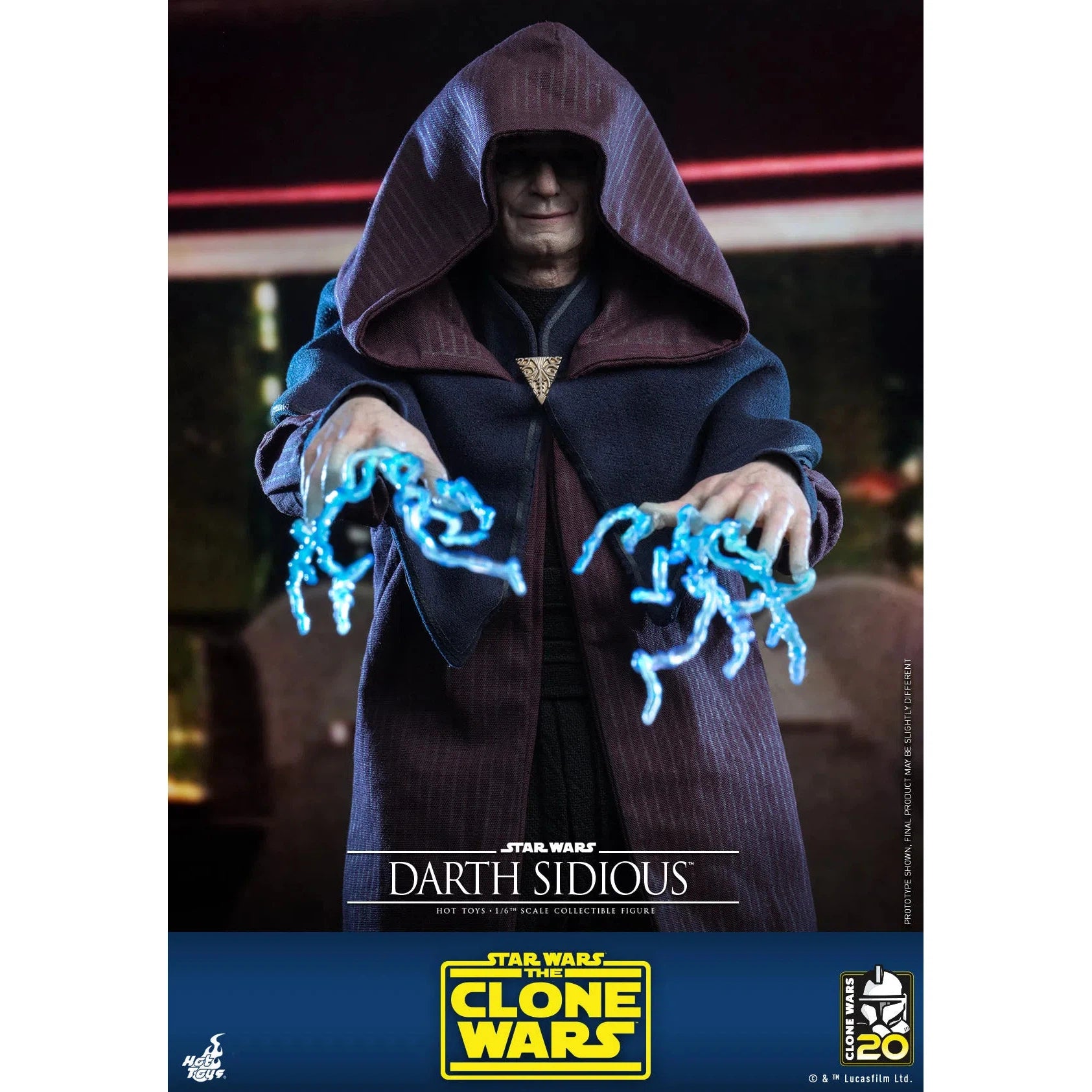 Darth Sidious: The Clone Wars: Star Wars Hot Toys