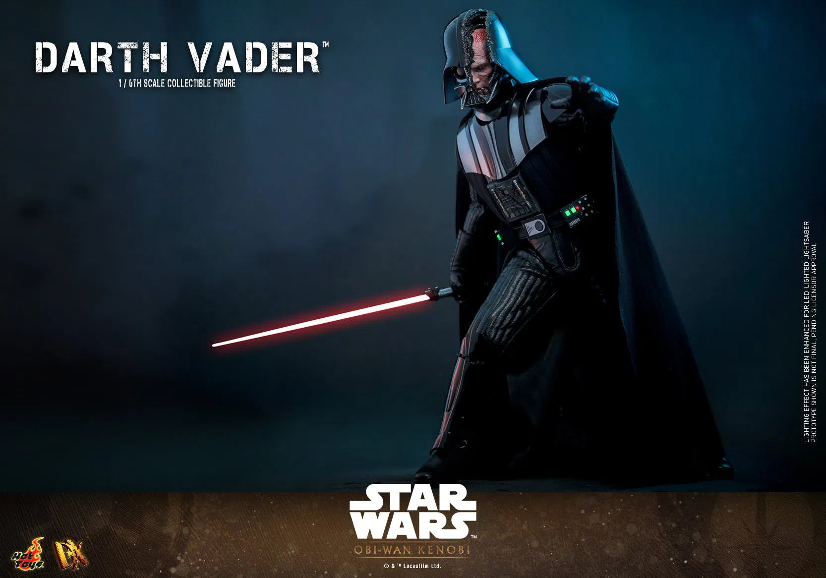 Darth Vader: DX27: Star Wars: Obi-Wan Kenobi Hot Toys