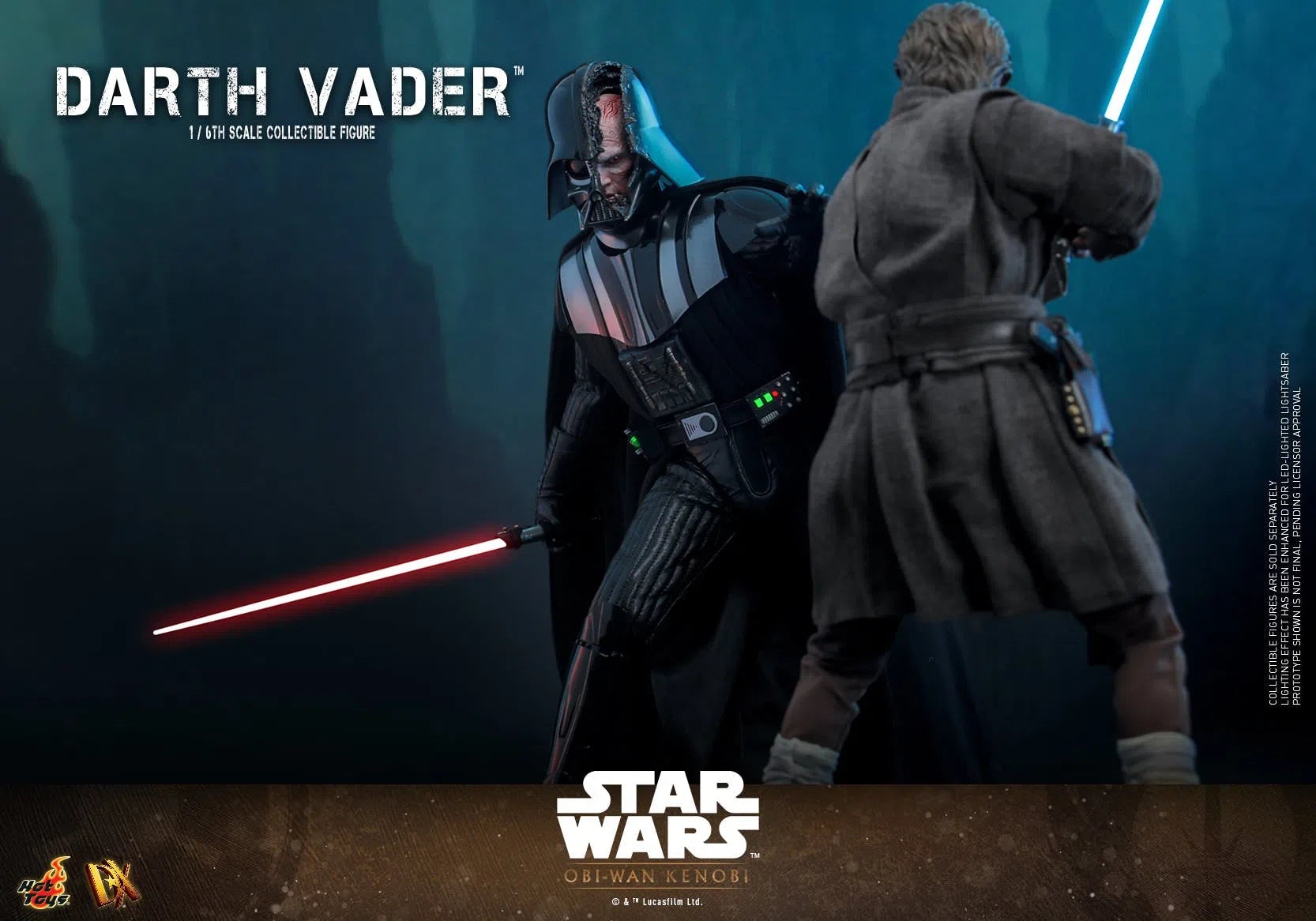 Darth Vader: DX27: Star Wars: Obi-Wan Kenobi Hot Toys