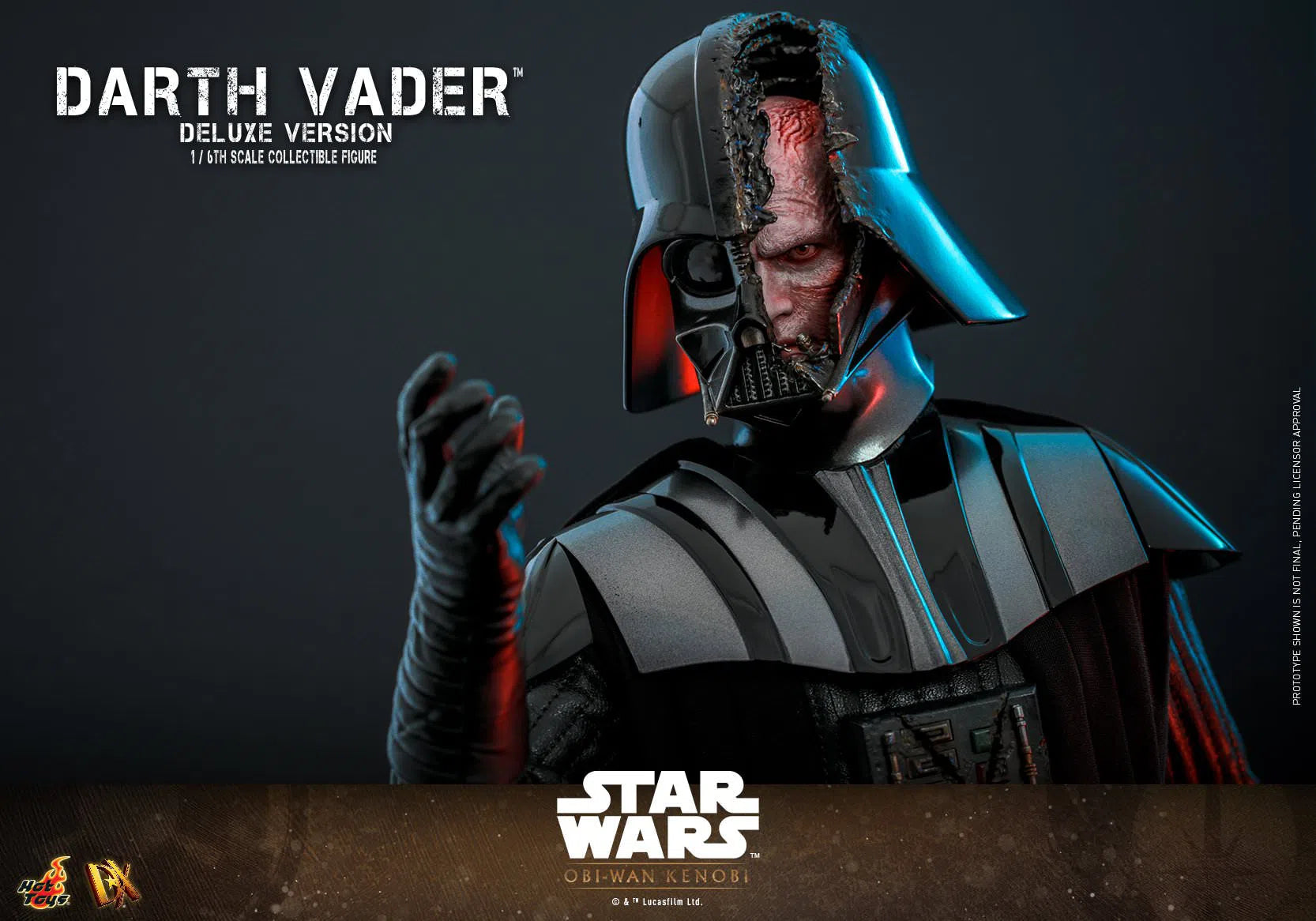 Darth Vader: DX28: Star Wars: Obi-Wan Kenobi: Deluxe Hot Toys