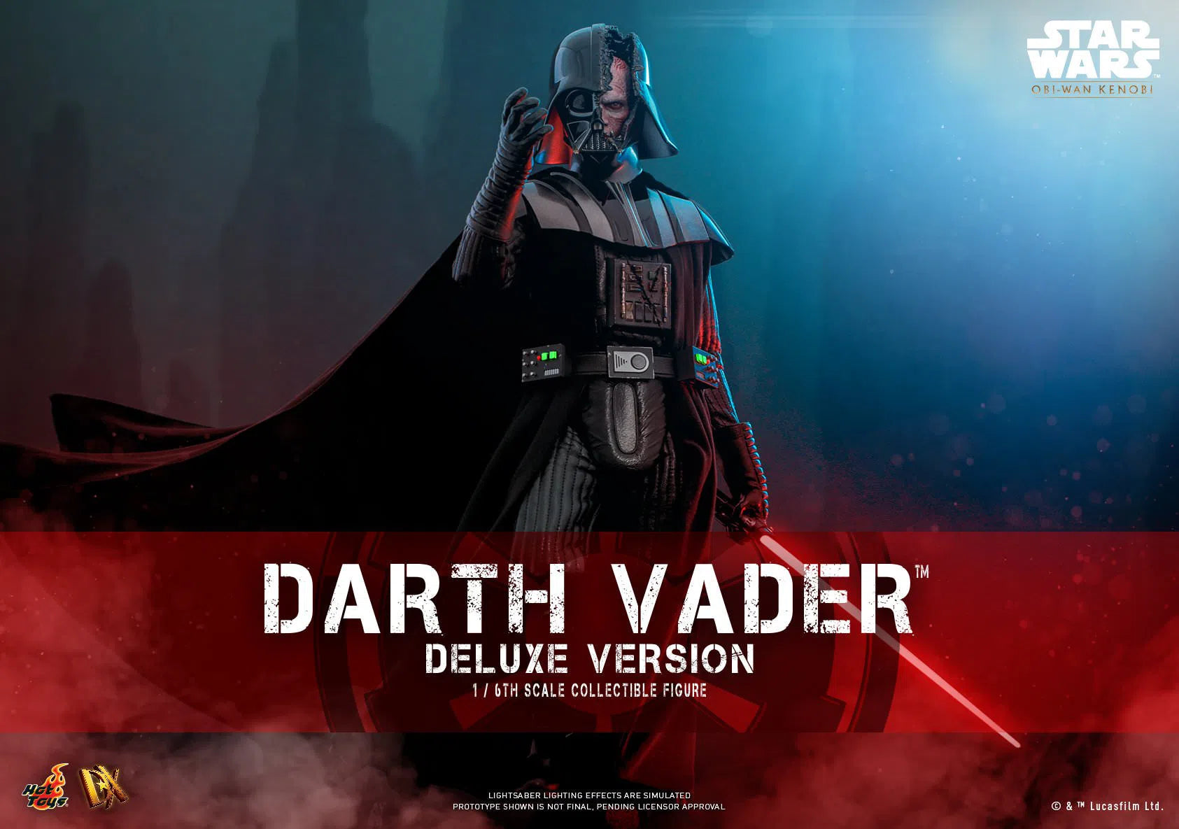 Darth Vader: DX28: Star Wars: Obi-Wan Kenobi: Deluxe Hot Toys