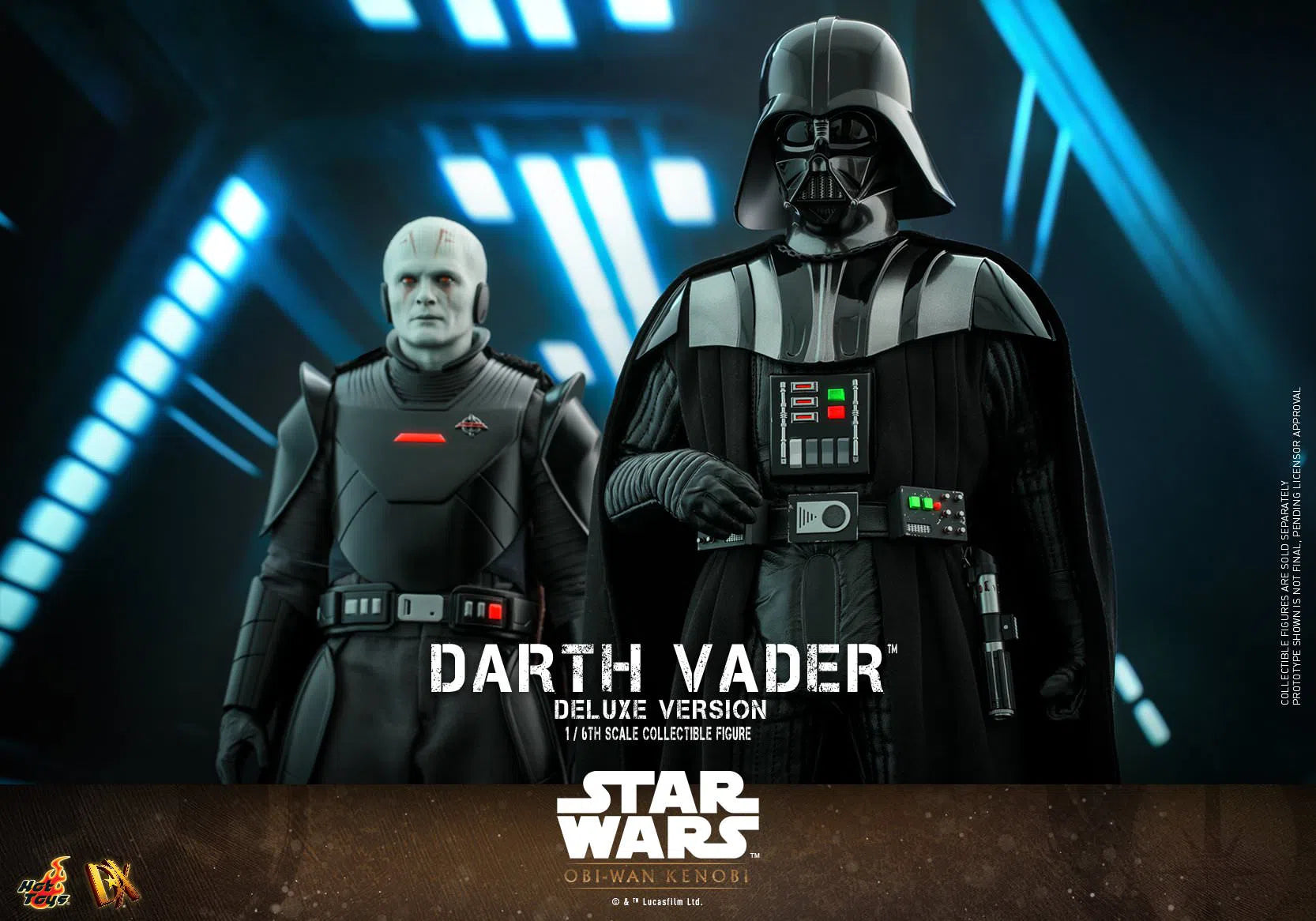 Darth Vader: DX28: Star Wars: Obi-Wan Kenobi: Deluxe Hot Toys