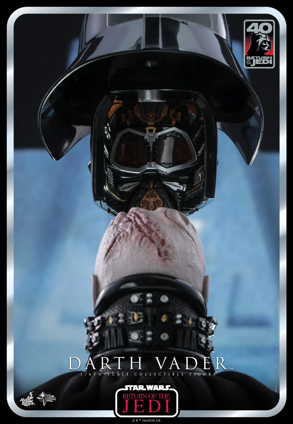 Darth Vader: Star Wars: Return Of The Jedi: 40th Anniversary Hot Toys