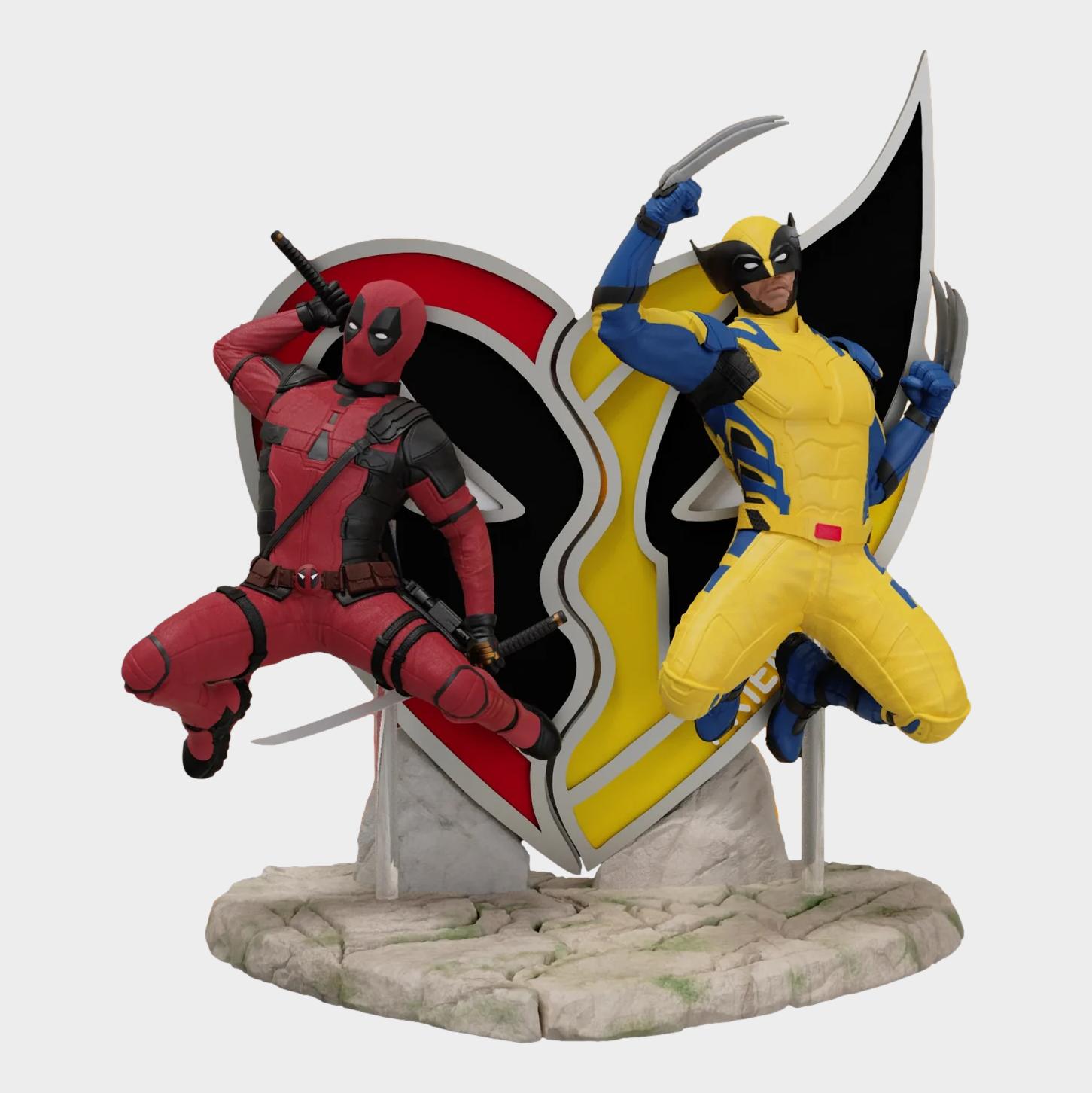 Deadpool 3: Deadpool & Wolverine: Bundle: D-Stage PVC Diorama: 16cm (Copy) Beast Kingdom