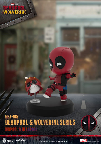 Deadpool 3: Deadpool & Wolverine: Mini Egg Attack: Full Set: 8cm Beast Kingdom