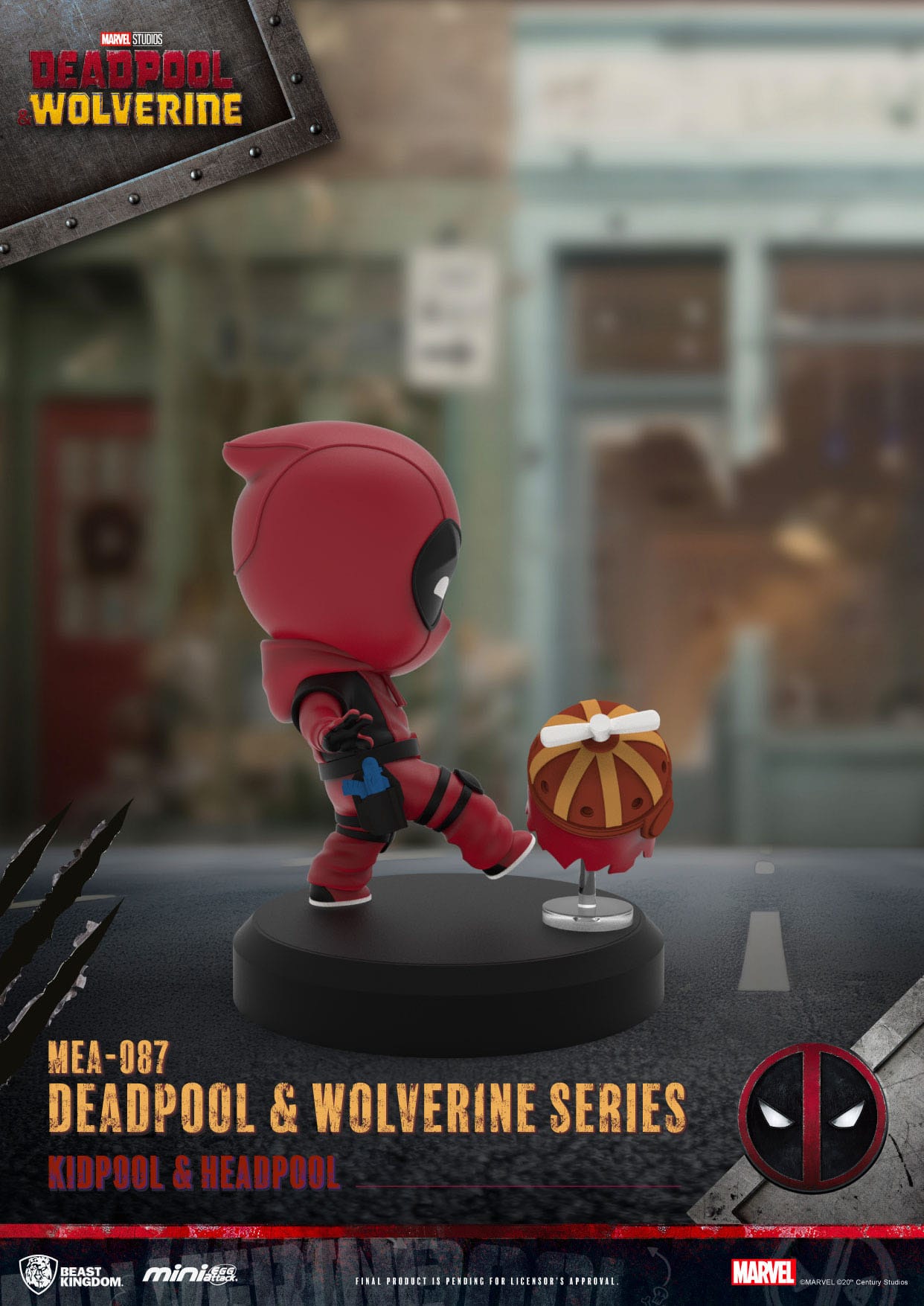 Deadpool 3: Deadpool & Wolverine: Mini Egg Attack: Full Set: 8cm Beast Kingdom