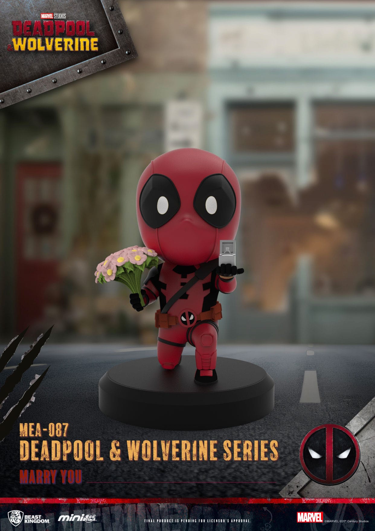 Deadpool 3: Deadpool & Wolverine: Mini Egg Attack: Full Set: 8cm Beast Kingdom