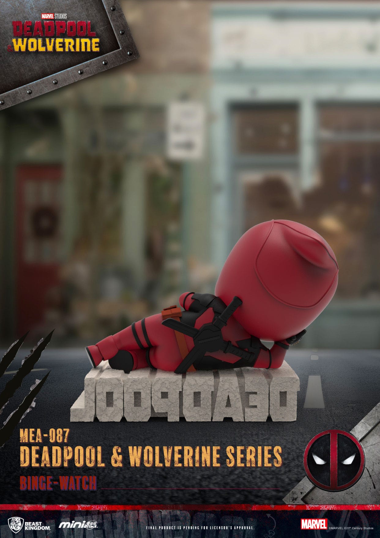 Deadpool 3: Deadpool & Wolverine: Mini Egg Attack: Full Set: 8cm Beast Kingdom