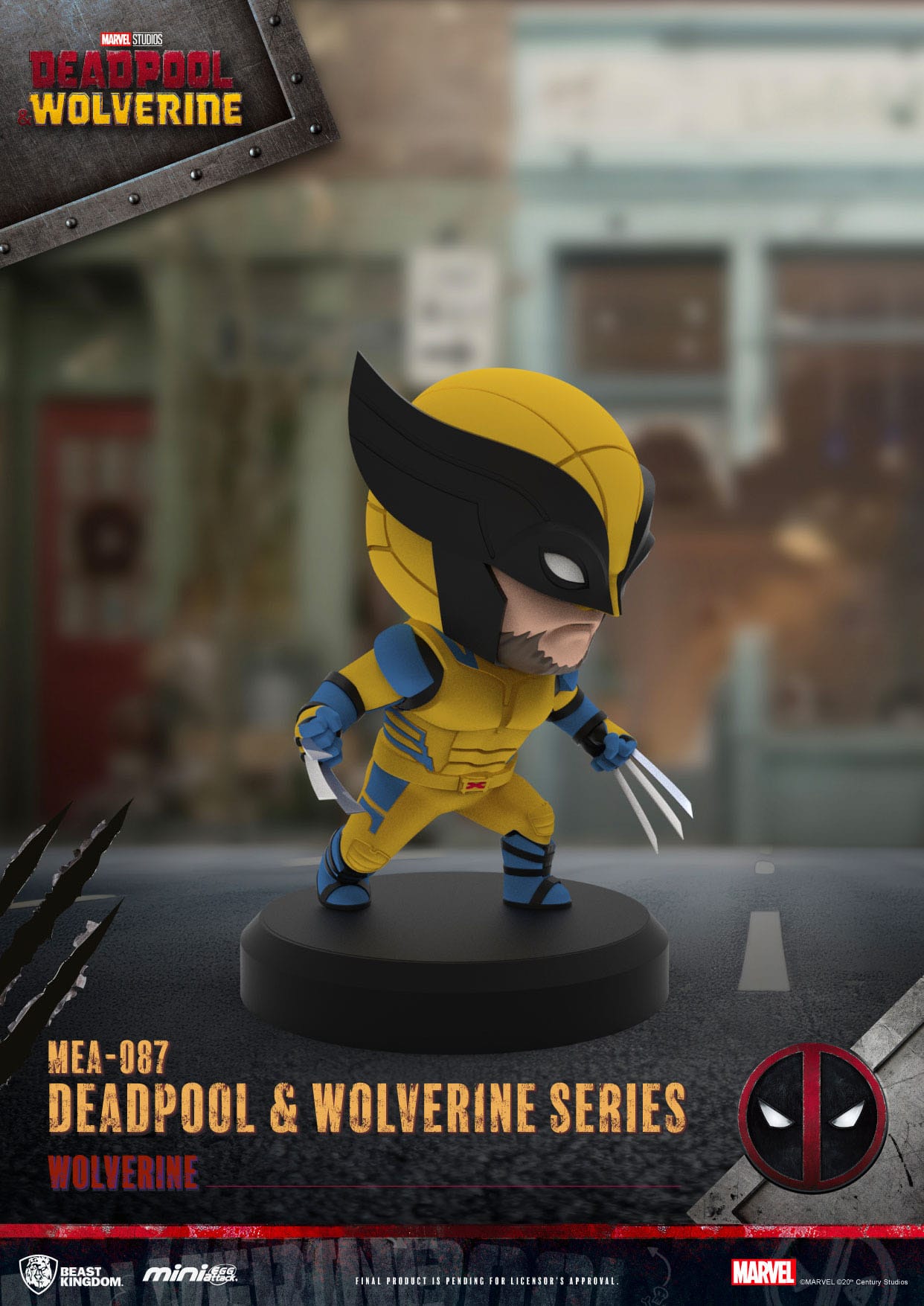 Deadpool 3: Deadpool & Wolverine: Mini Egg Attack: Full Set: 8cm Beast Kingdom