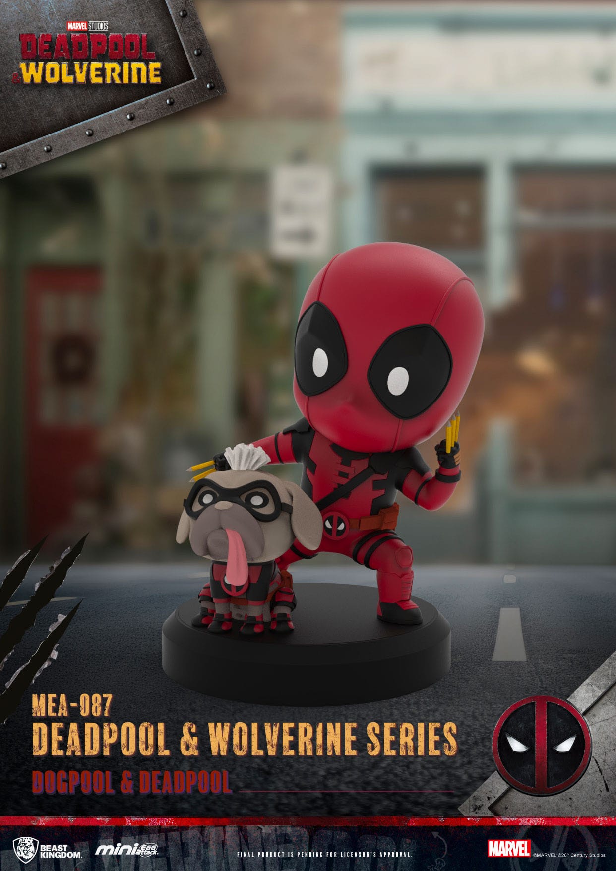 Deadpool 3: Deadpool & Wolverine: Mini Egg Attack: Full Set: 8cm Beast Kingdom