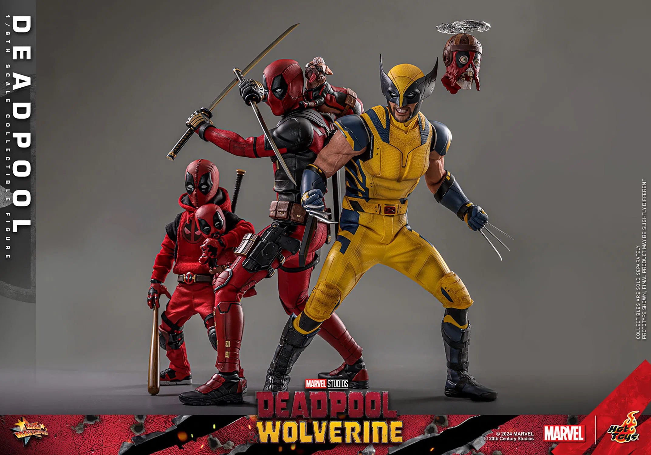 Deadpool & Wolverine: Deadpool: Hot Toys Hot Toys