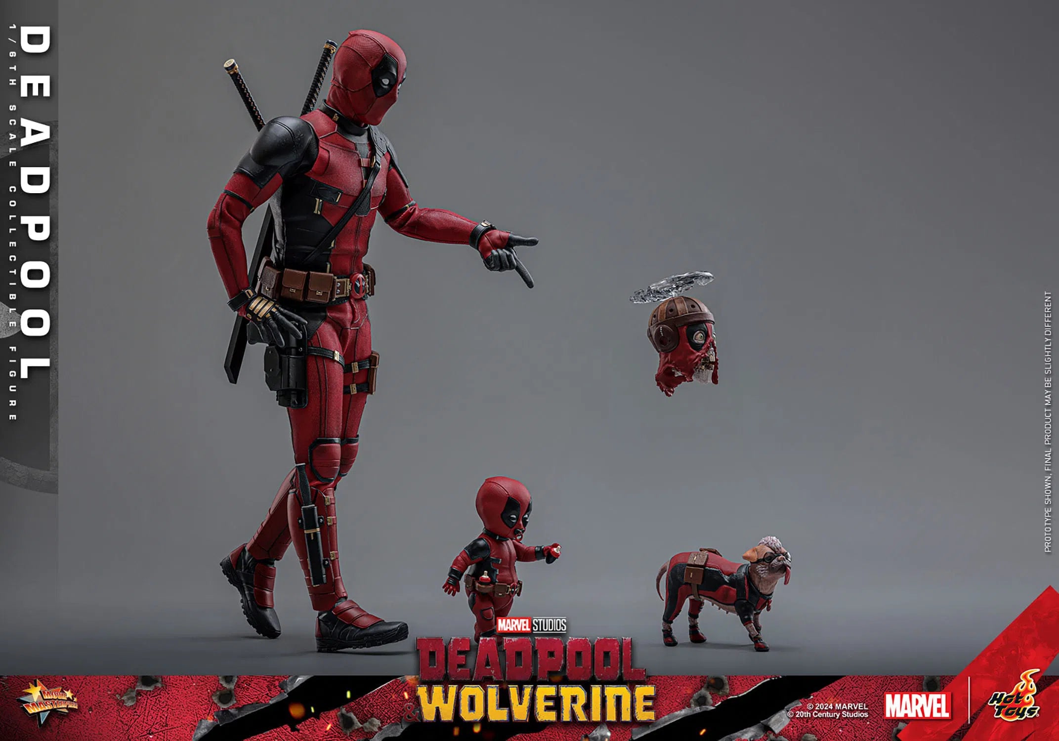 Deadpool & Wolverine: Deadpool: Hot Toys Hot Toys