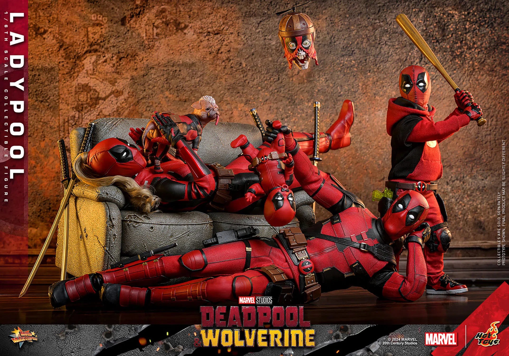 Deadpool & Wolverine: Ladypool: Hot Toys Hot Toys