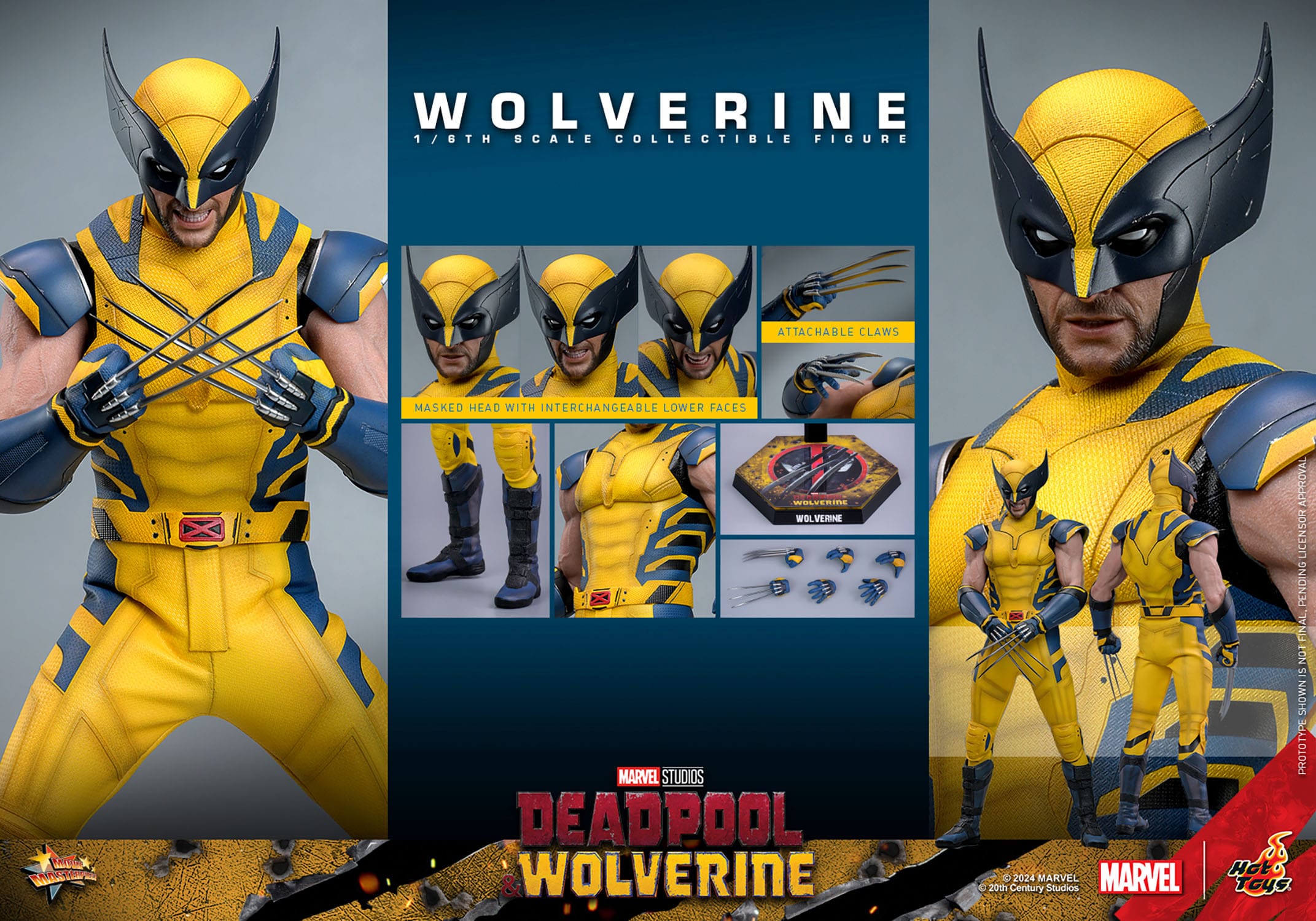 Deadpool & Wolverine: Wolverine: Hot Toys Hot Toys