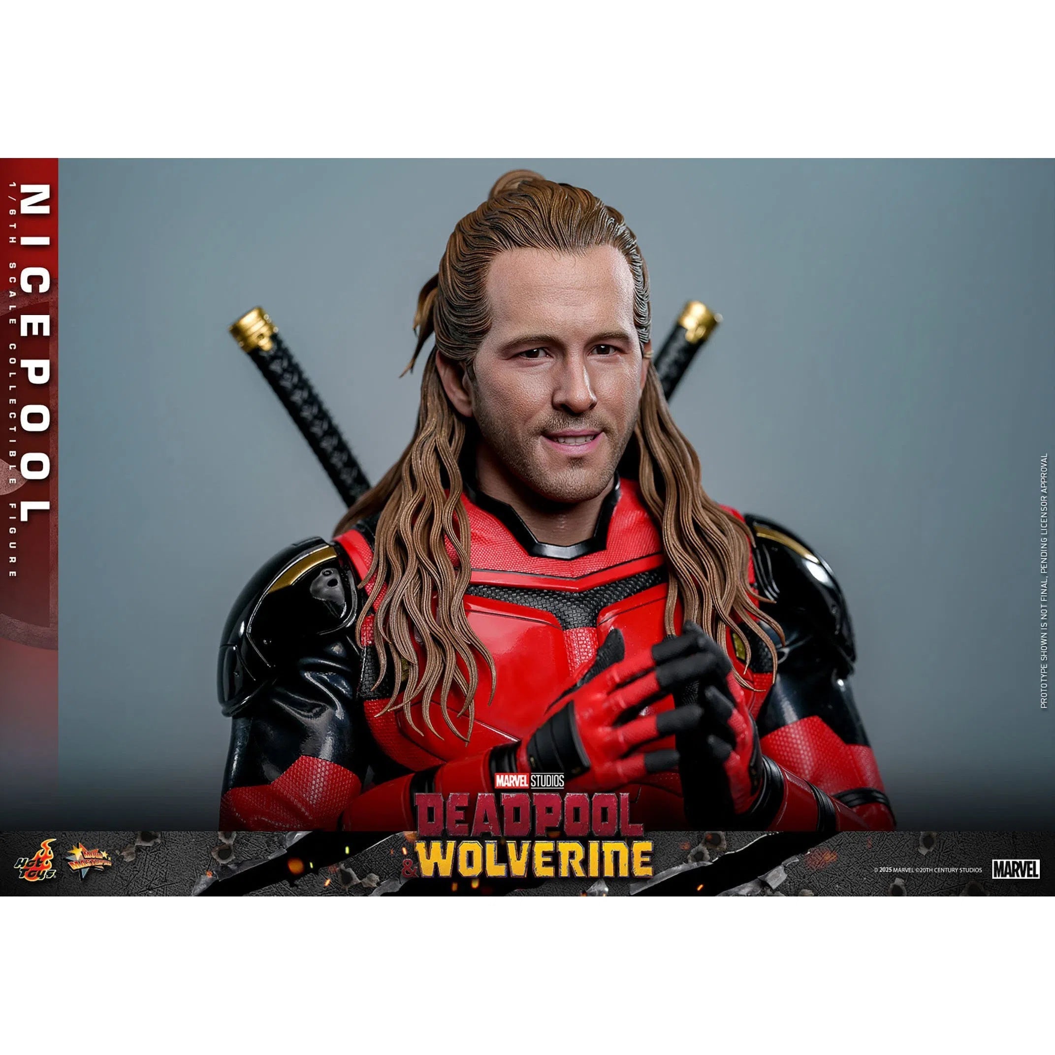 Deadpool & Wolverine:Nicepool: 1/6th Scale Action Figure: Hot Toys Hot Toys