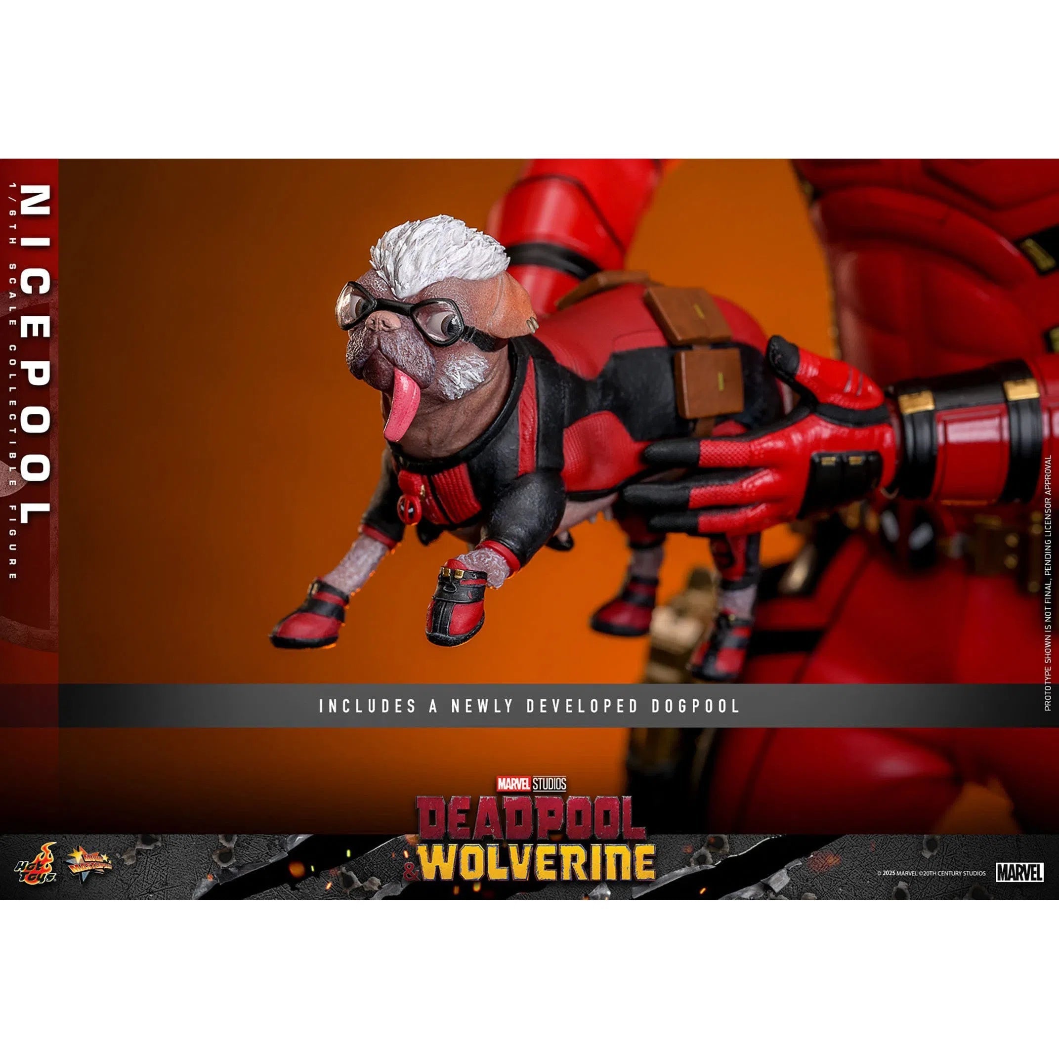 Deadpool & Wolverine:Nicepool: 1/6th Scale Action Figure: Hot Toys Hot Toys