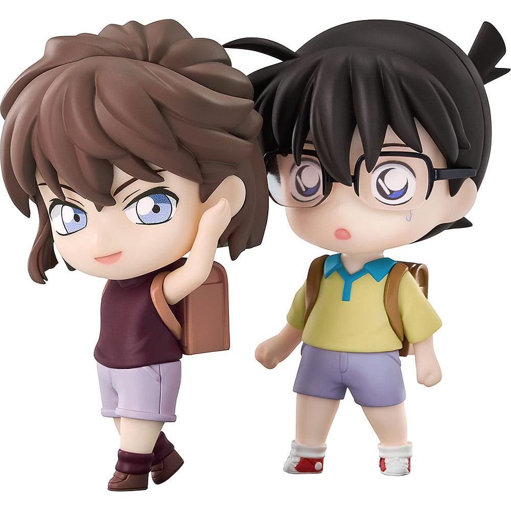 Detective Conan: Conan Edogawa & Ai Haibara: Qset+ Mini-Figure 2-Pack: 8cm Good Smile Company