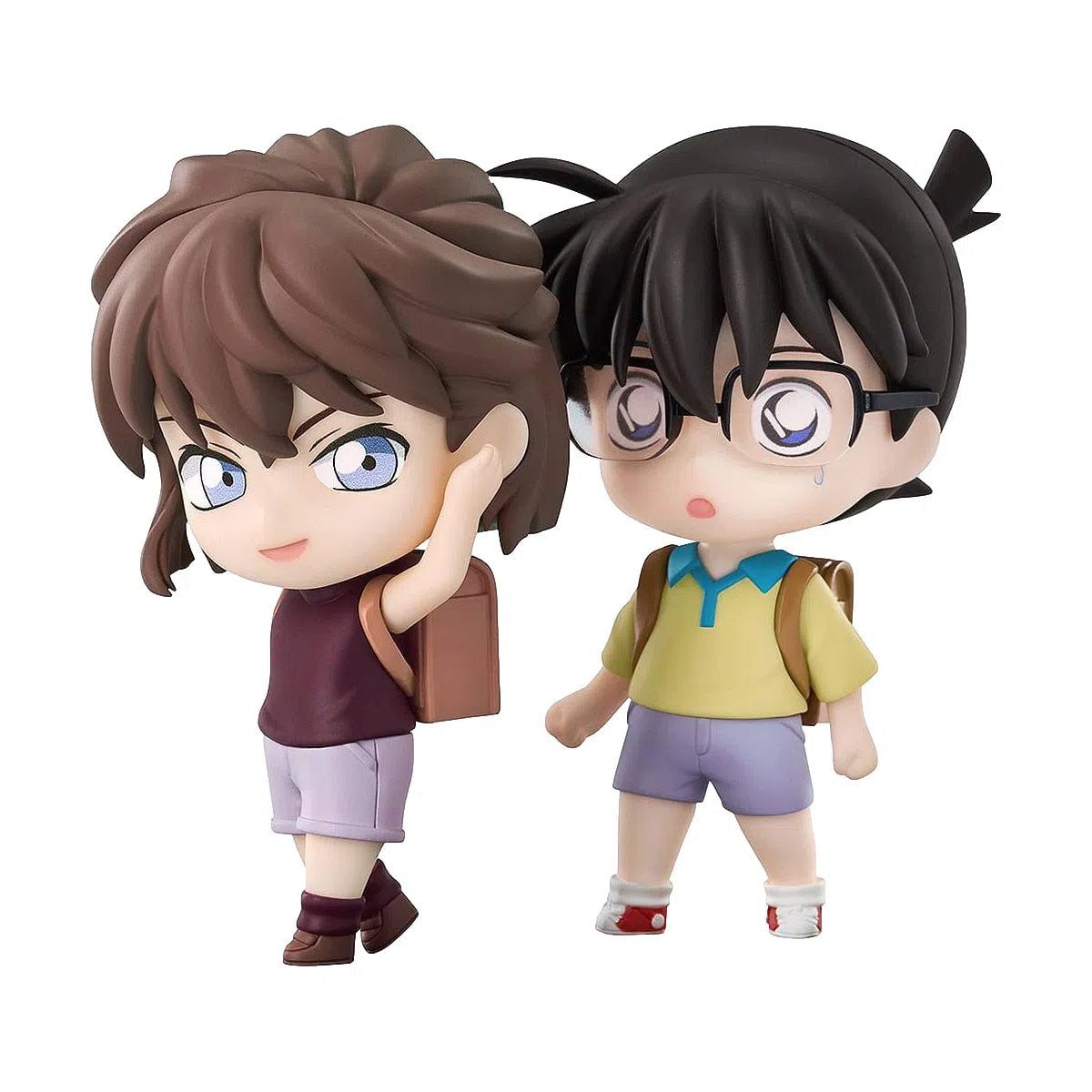 Detective Conan: Conan Edogawa & Ai Haibara: Qset+ Mini-Figure 2-Pack: 8cm