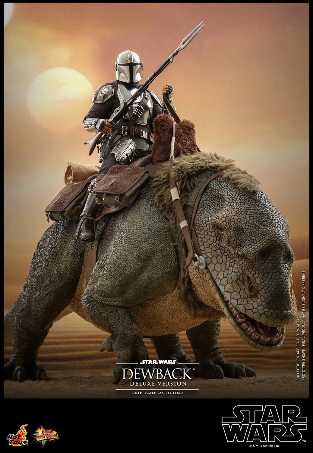 Dewback Deluxe & Sandtrooper Sergeant: Star Wars: A New Hope Hot Toys