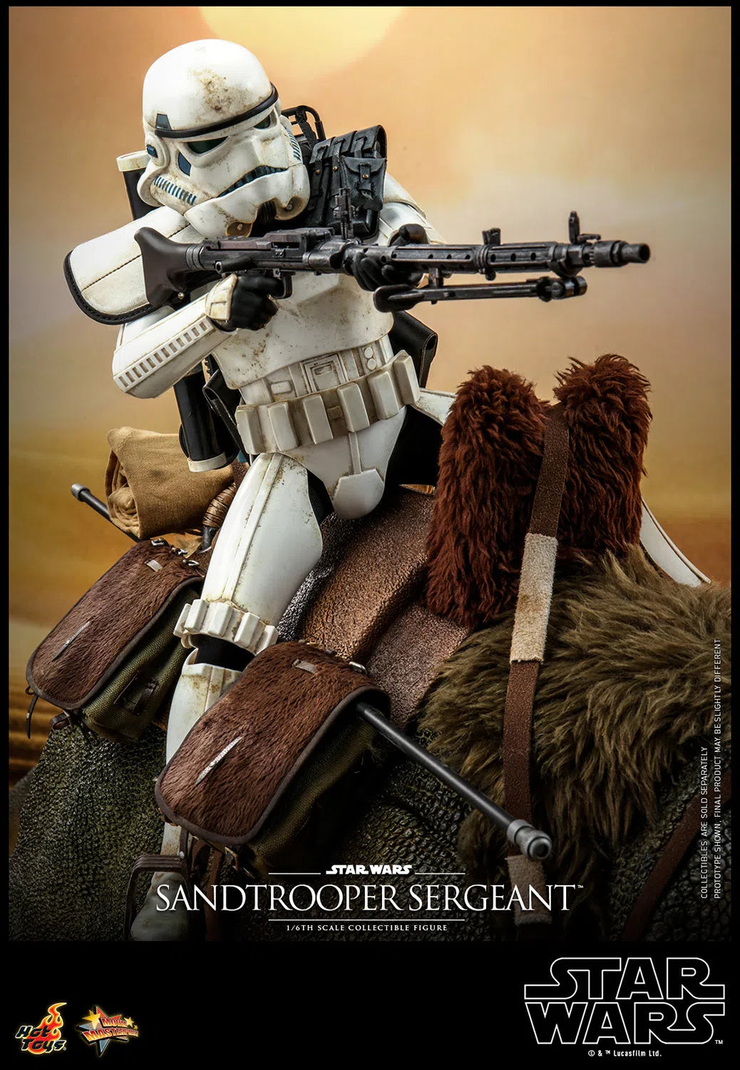 Dewback Deluxe & Sandtrooper Sergeant: Star Wars: A New Hope Hot Toys