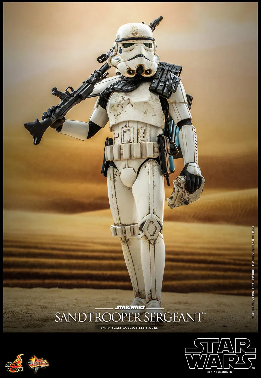 Dewback Deluxe & Sandtrooper Sergeant: Star Wars: A New Hope Hot Toys