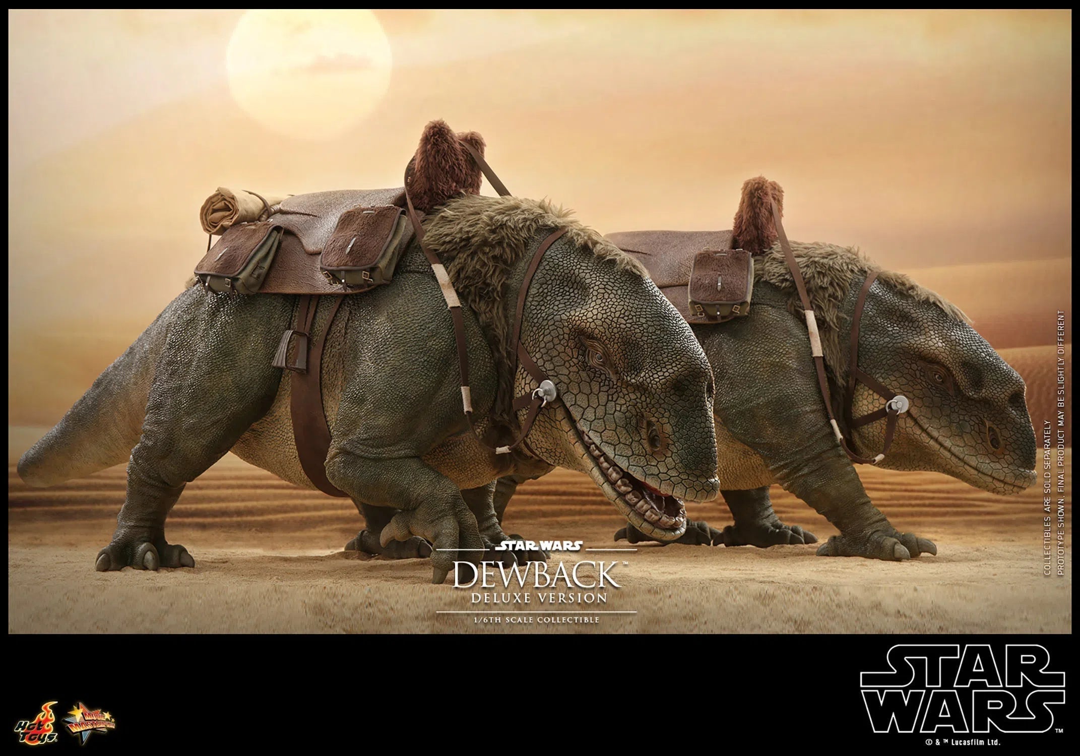 Dewback Deluxe & Sandtrooper Sergeant: Star Wars: A New Hope Hot Toys