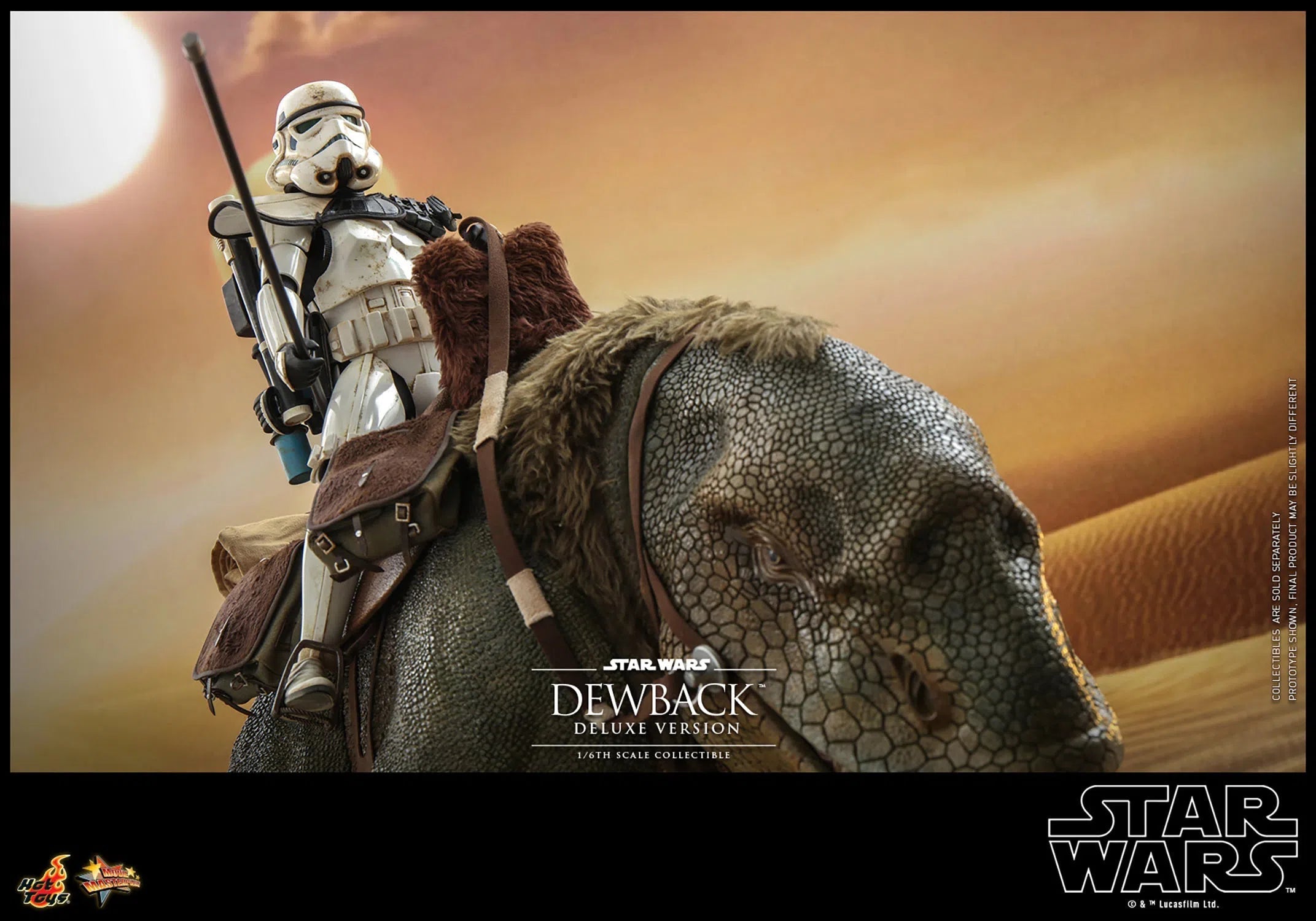 Dewback Deluxe & Sandtrooper Sergeant: Star Wars: A New Hope Hot Toys