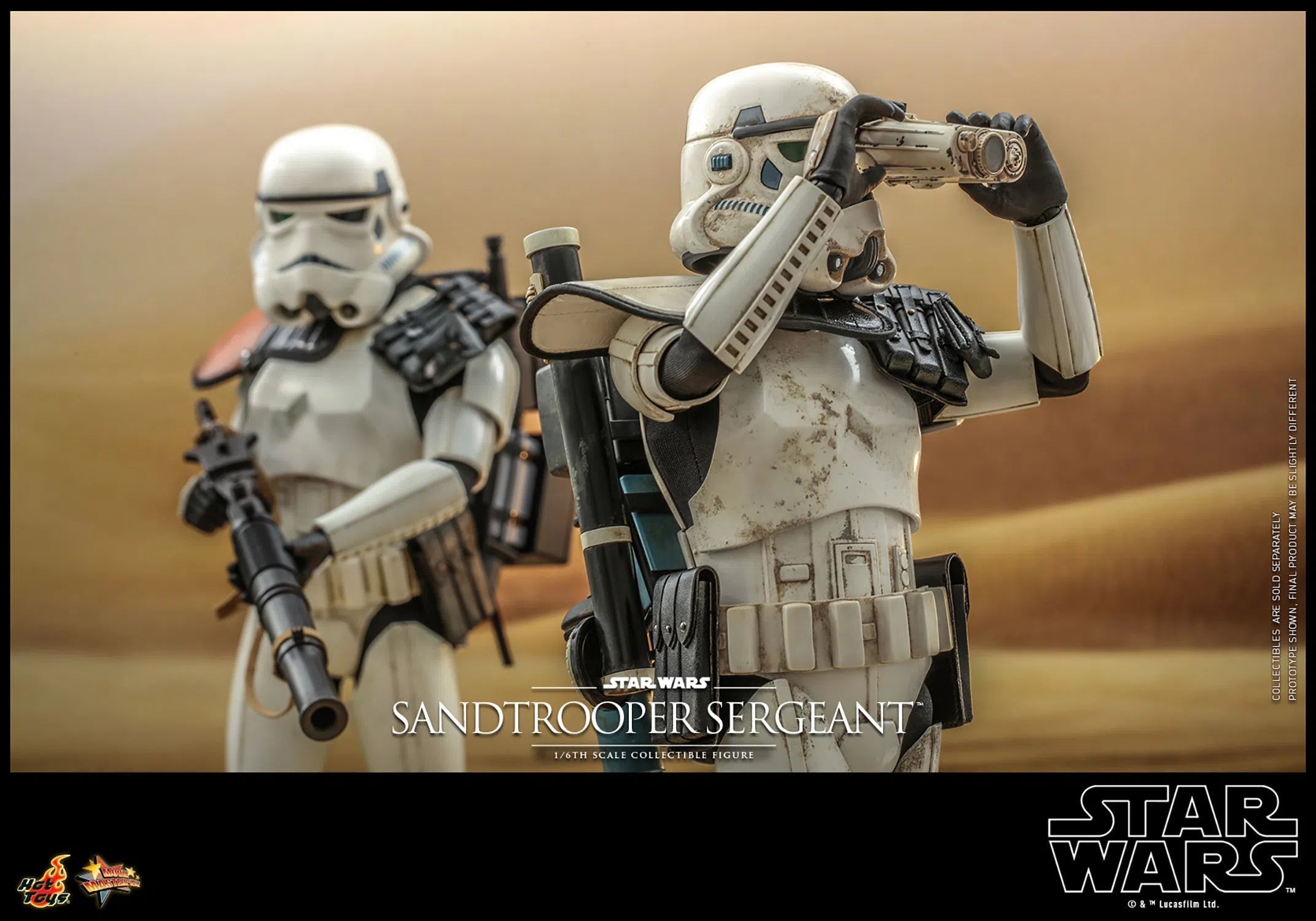 Dewback Deluxe & Sandtrooper Sergeant: Star Wars: A New Hope Hot Toys