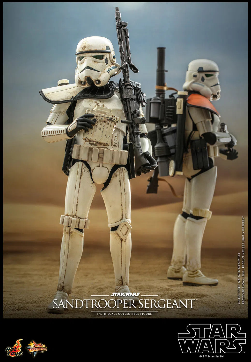 Dewback Deluxe & Sandtrooper Sergeant: Star Wars: A New Hope Hot Toys