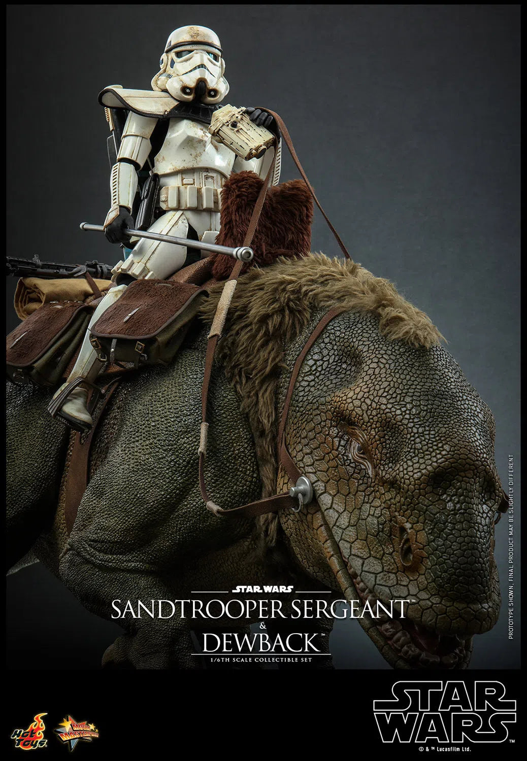 Dewback Deluxe & Sandtrooper Sergeant: Star Wars: A New Hope Hot Toys