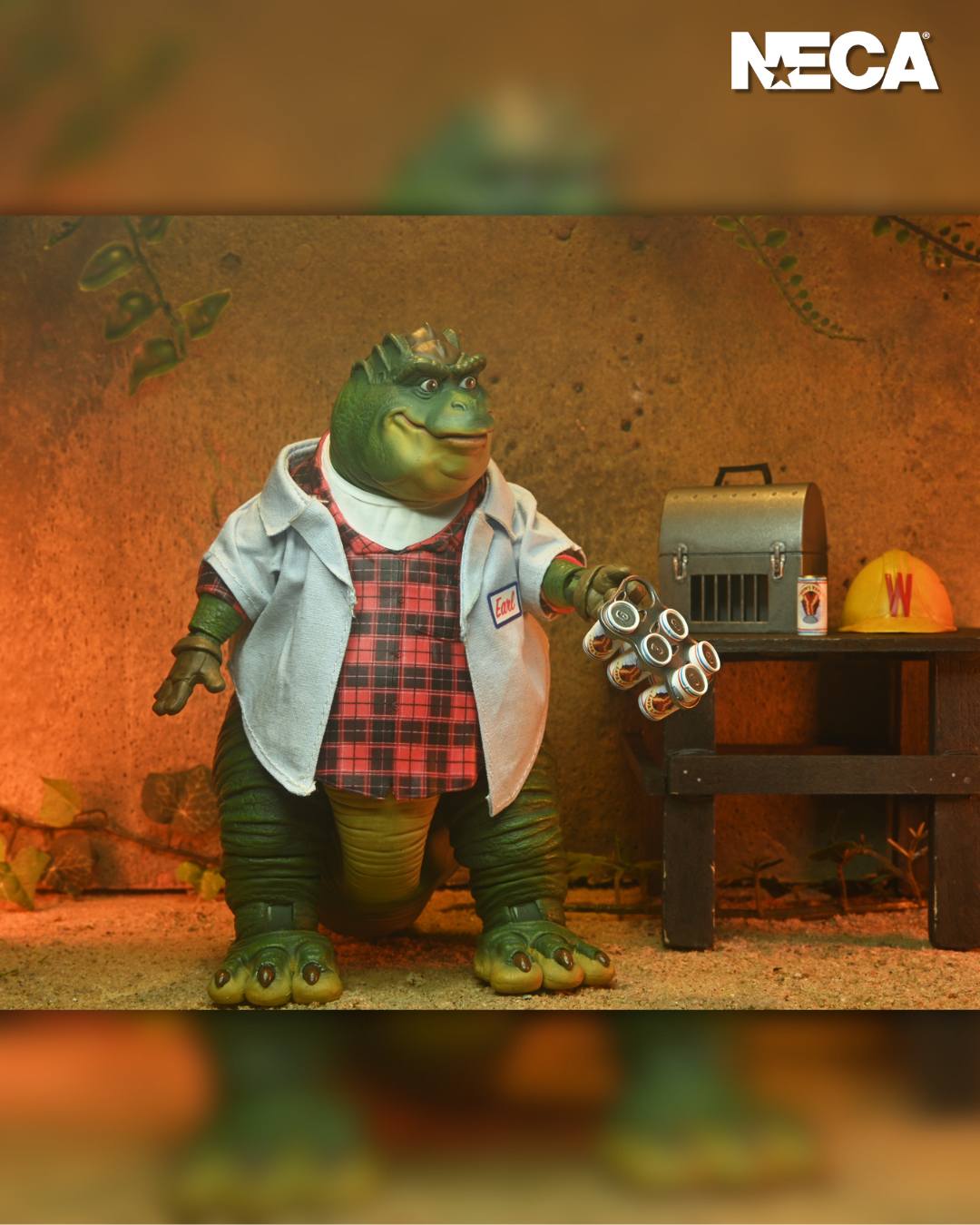 Dinosaurs: Earl Sinclair: (WESAYSO) Ultimate 7 Inch Figure Neca