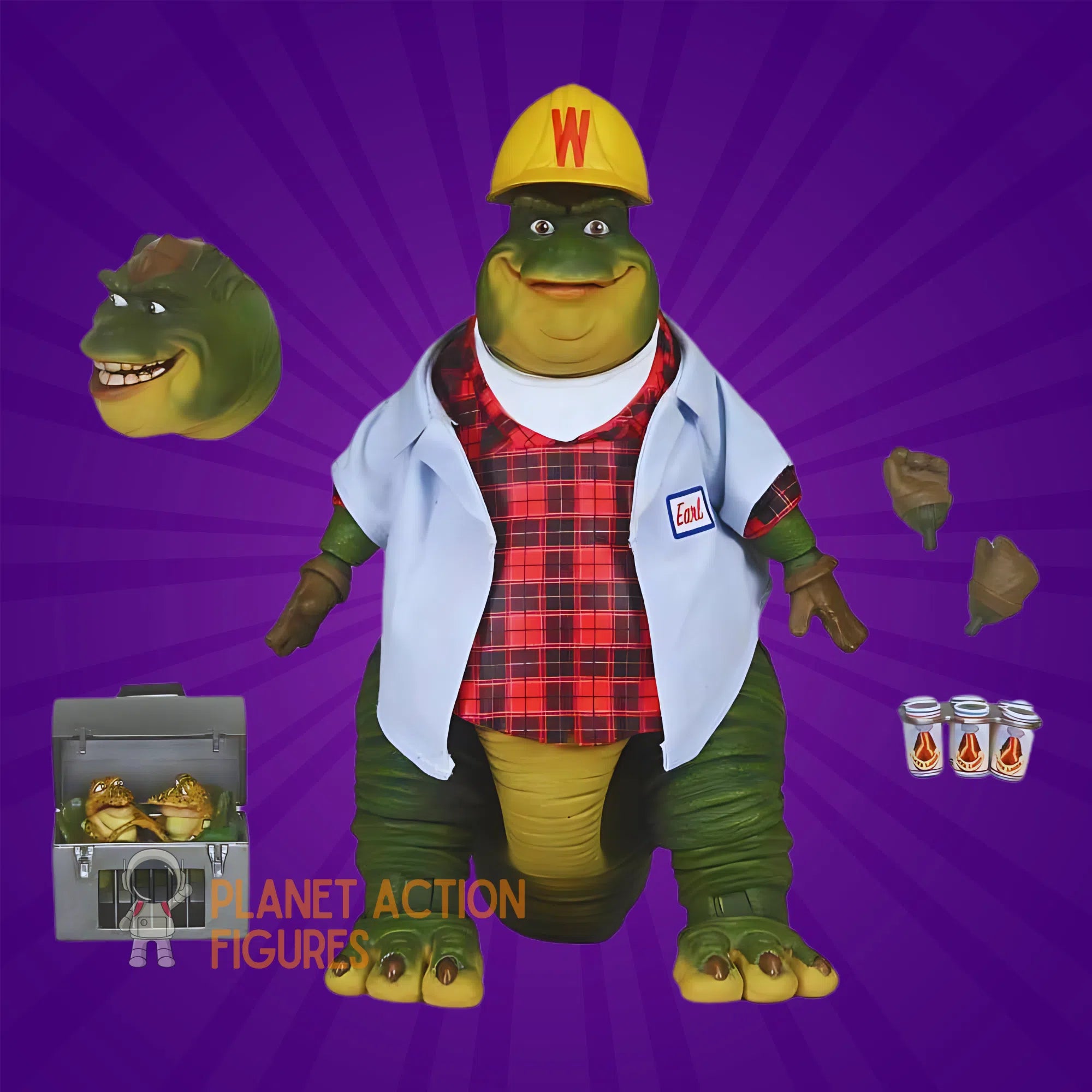 Dinosaurs: Earl Sinclair: (WESAYSO) Ultimate 7 Inch Figure Neca