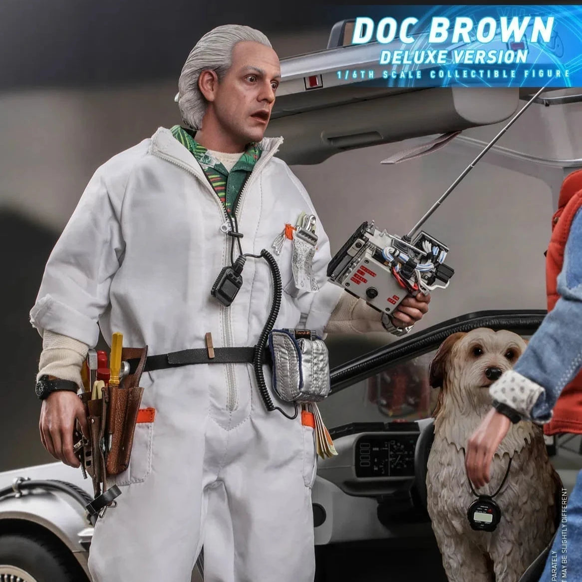 Doc Brown: Back To The Future: Deluxe Edition: MMS610 Hot Toys