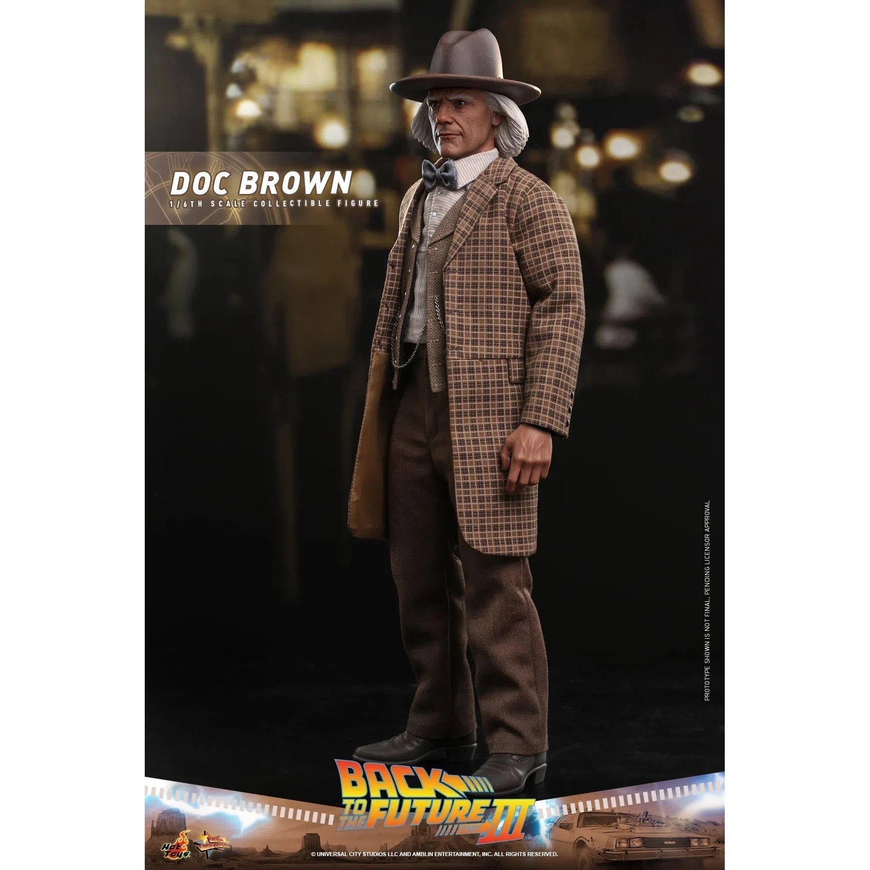 Doc Brown: Back To The Future Part III: MMS617 Hot Toys