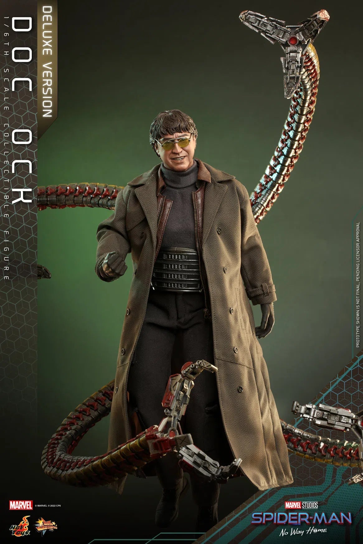 Doc Ock: Deluxe: Spider-Man: No Way Home: Marvel: MMS633 Hot Toys