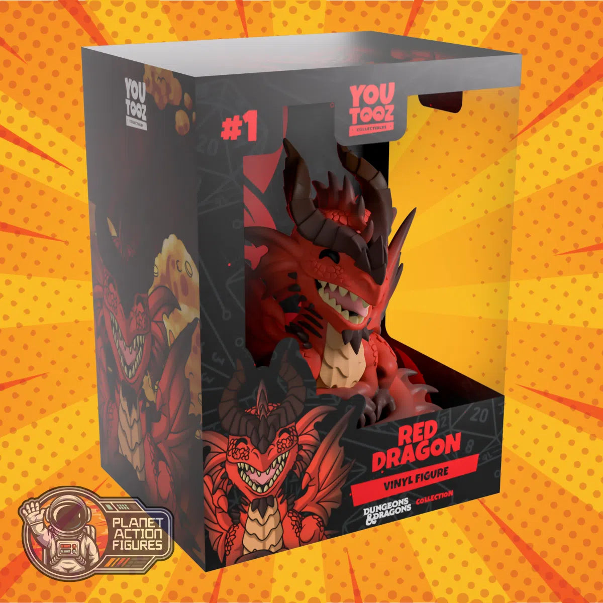 Dungeons & Dragons:Red Dragon: Vinyl Figure: YouTooz: #1 YouTooz