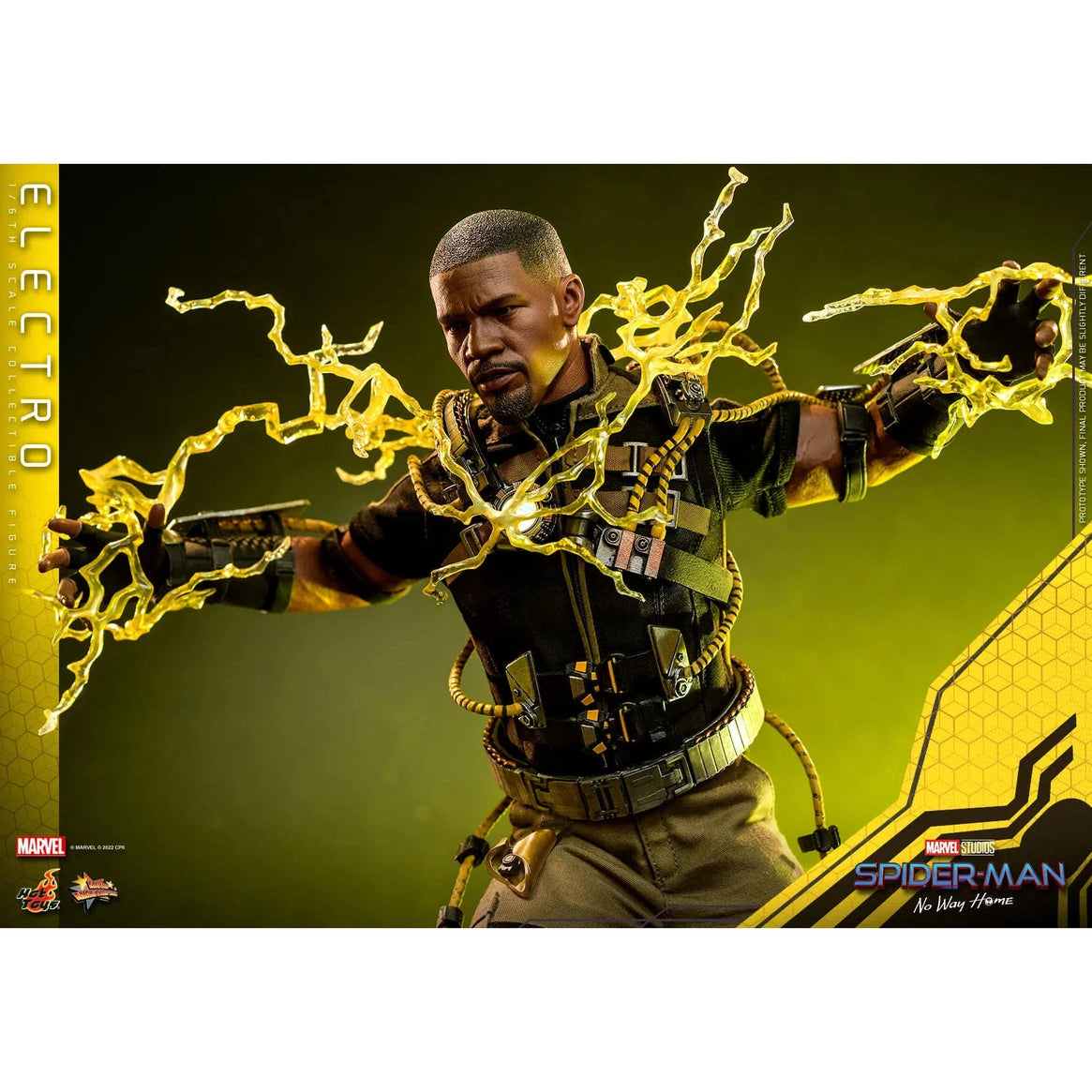 Electro: Spider-Man: No Way Home: Marvel: MMS644 Hot Toys