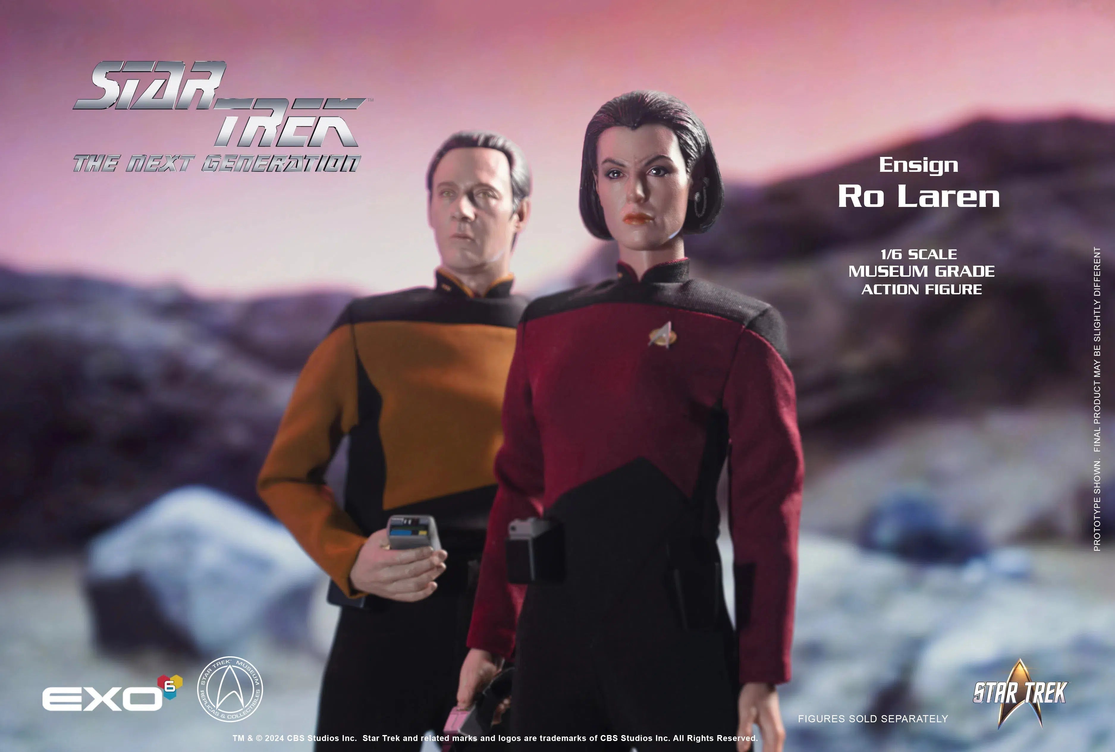 Ensign Ro Laren: Star Trek: The Next Generation: Sixth Scale Figure EX0-6