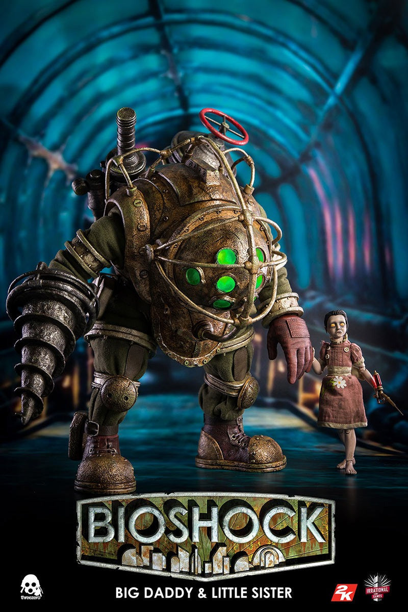 Ex Display: Like New: Bioshock: Big Daddy & Little Siser: ThreeZero ThreeZero